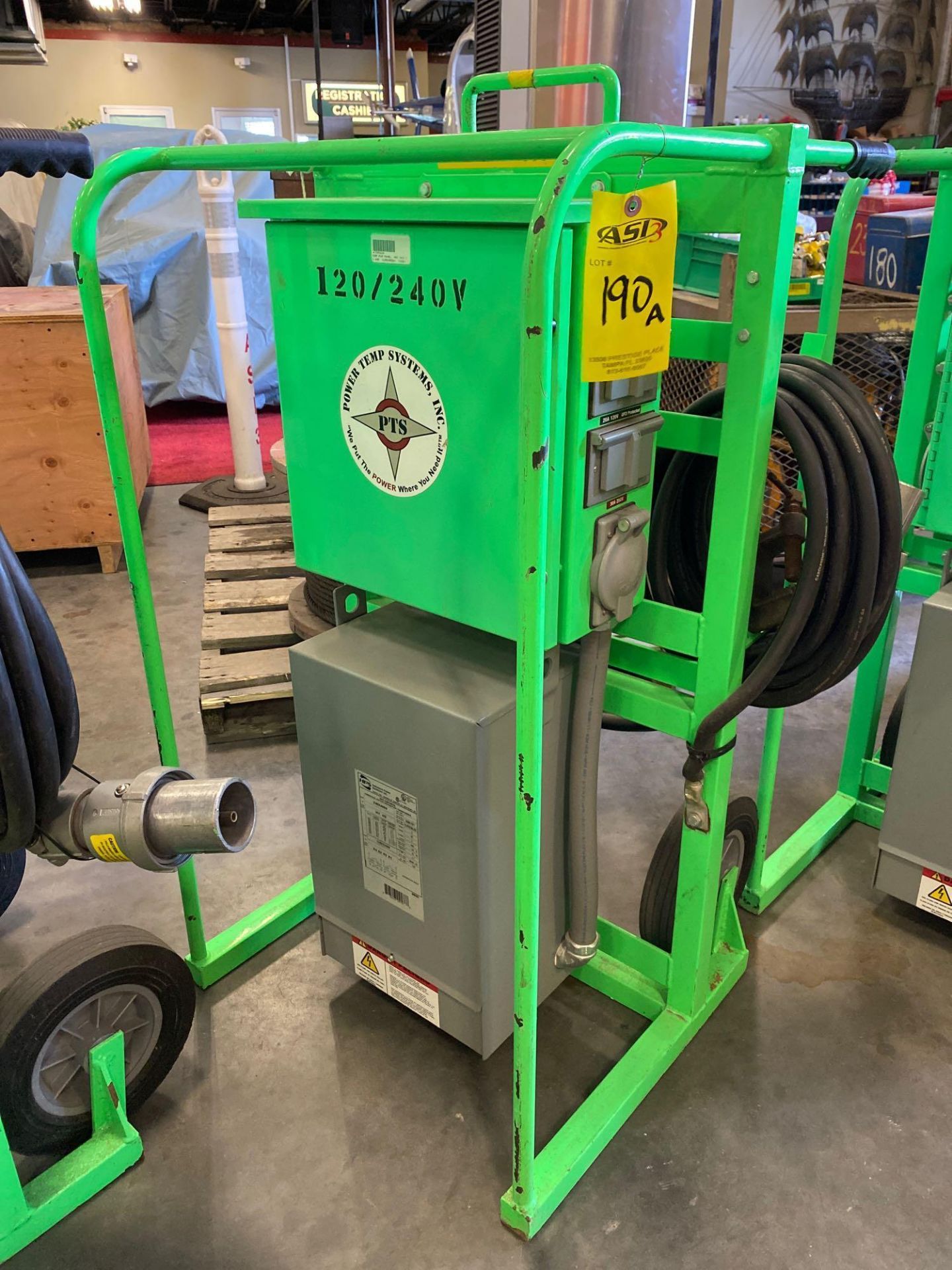 POWER TEMP SYSTEMS, INC POWER DISTRIBUTION CART, TESTED