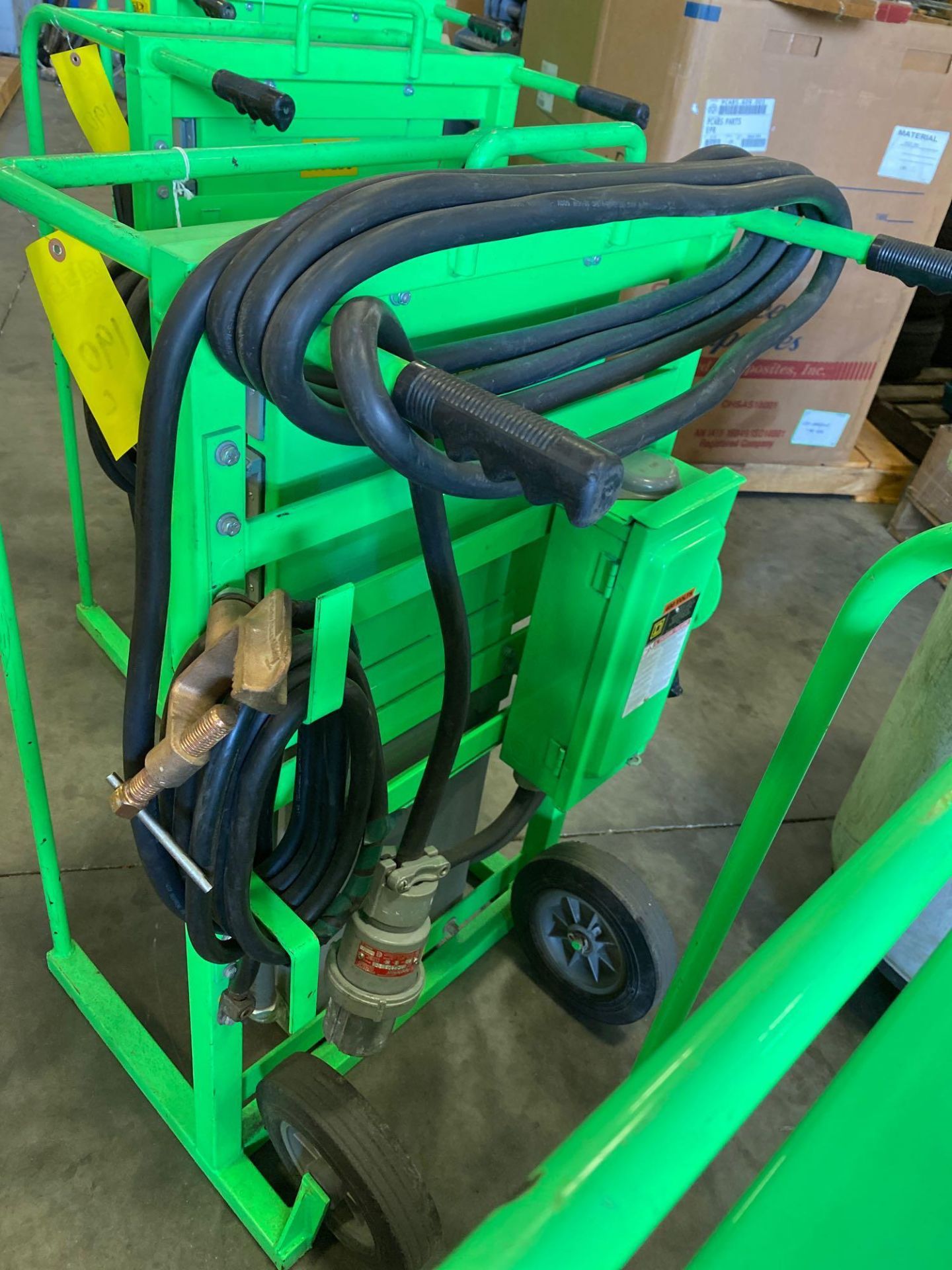 POWER TEMP SYSTEMS, INC POWER DISTRIBUTION CART, TESTED - Image 5 of 10