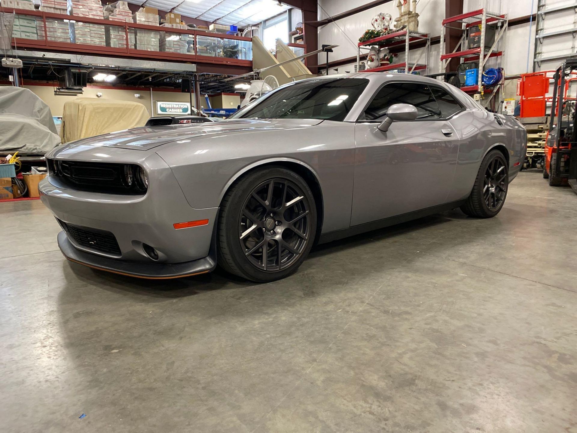 2016 DODGE CHALLENGER WITH SCAT PACK/ SHAKER PACKAGE, APPROX 9,850 MILES SHOWING, RUNS AND OPERATES