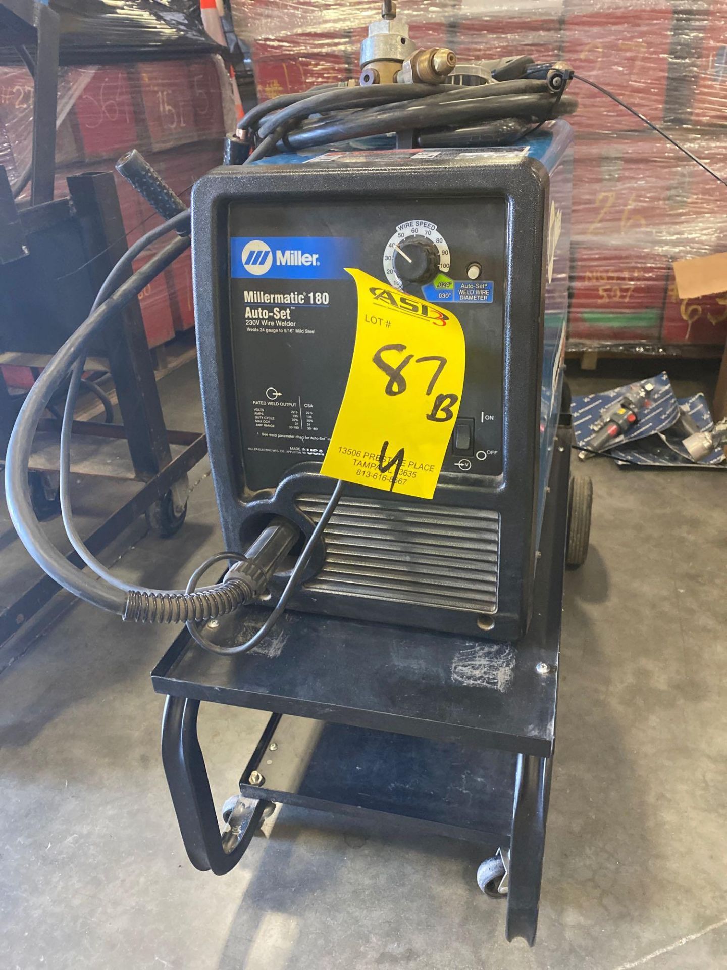 MILLER MILLERMATIC180 AUTO-SET WELDER - Image 2 of 5