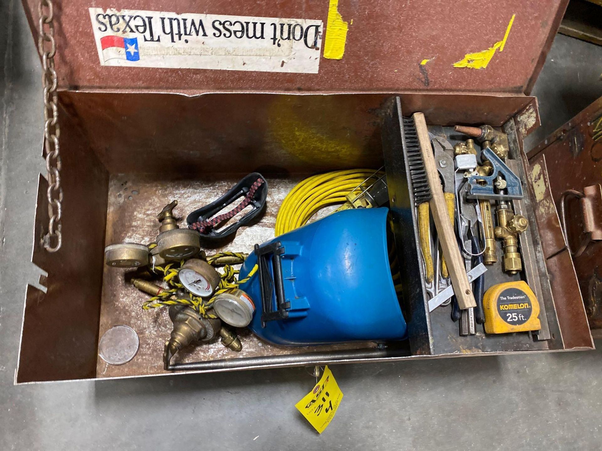 TWO KNACK BOXES WITH WELDING SUPPLIES - Image 6 of 6