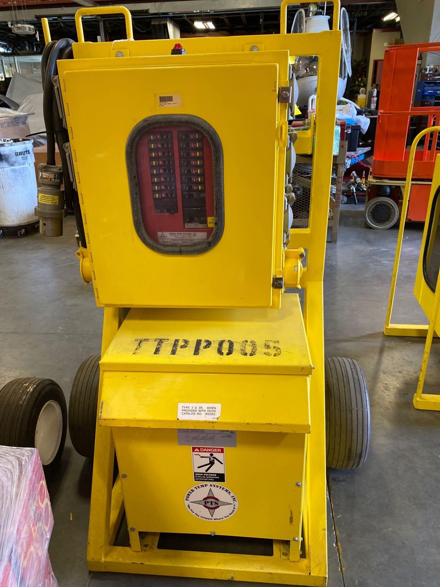 POWERTEMP GFT-30-Y POWER DISTRIBUTION CART, 36/83 AMP - Image 3 of 14