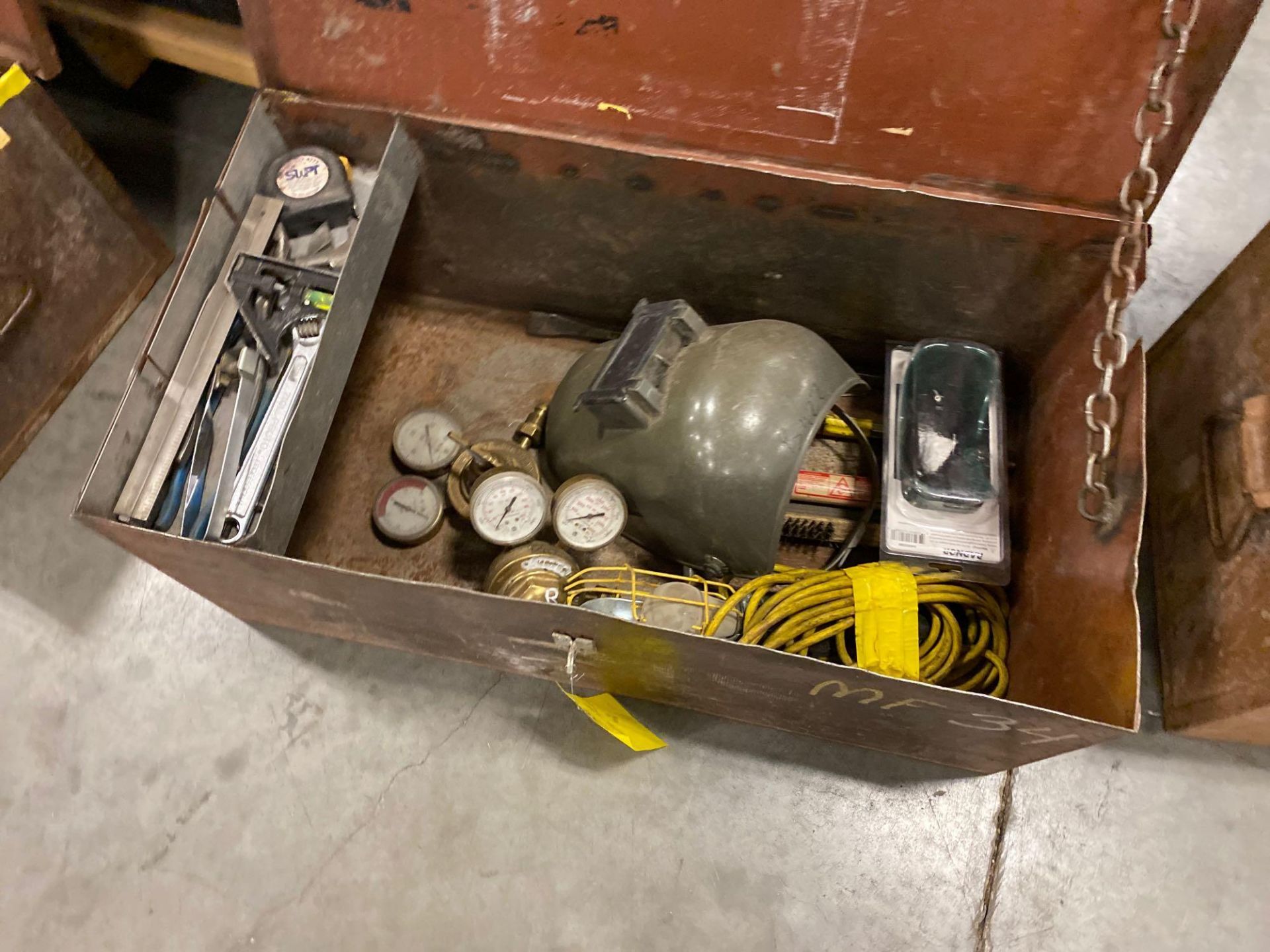 TWO KNACK BOXES WITH WELDING SUPPLIES - Image 5 of 6