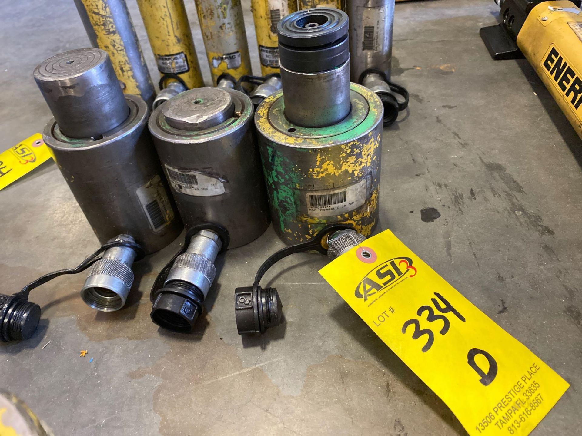 ENERPAC HYDRAULIC CYLINDERS - Image 2 of 6