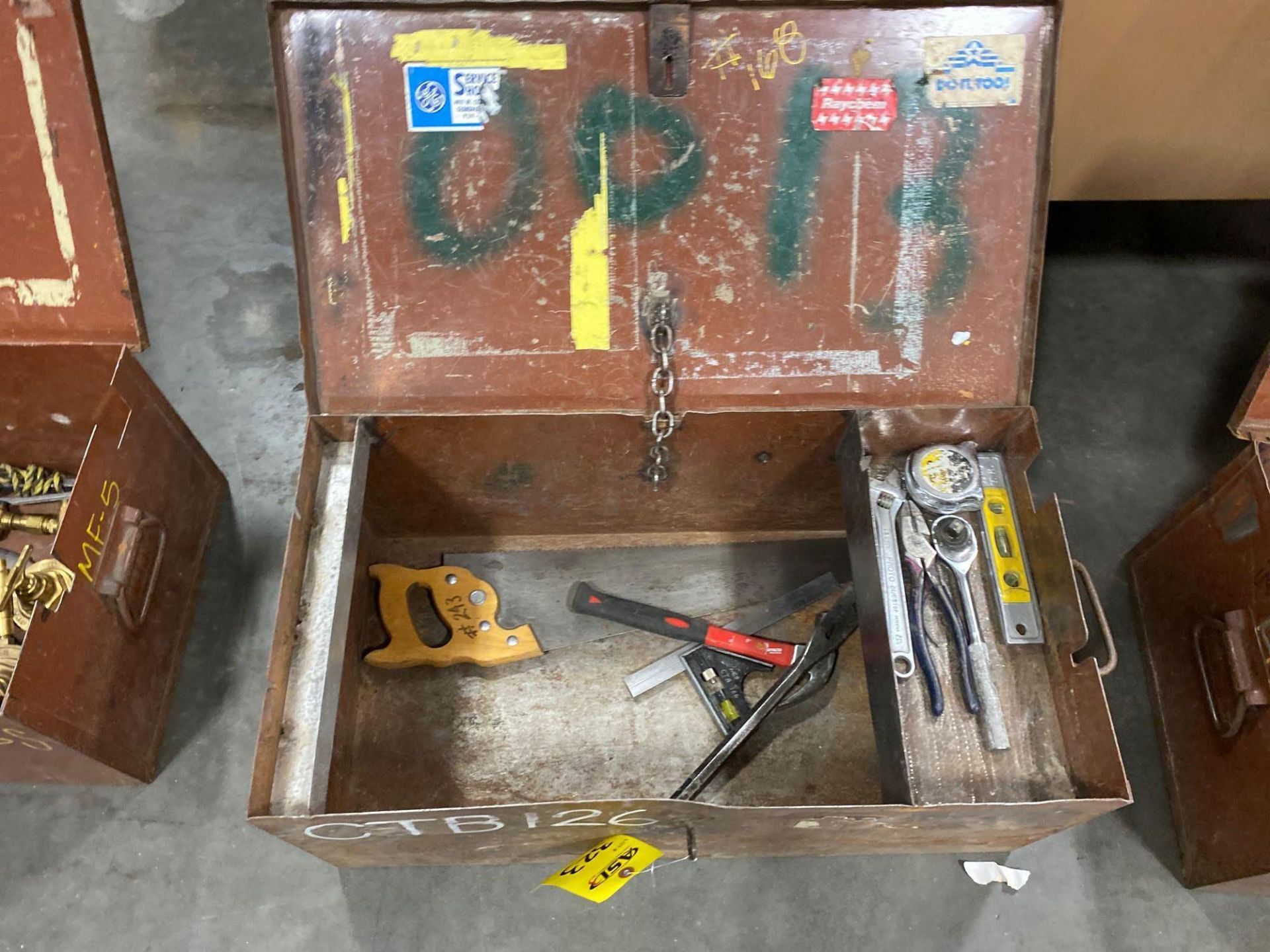 TWO KNACK BOXES WITH WELDING SUPPLIES - Image 6 of 6