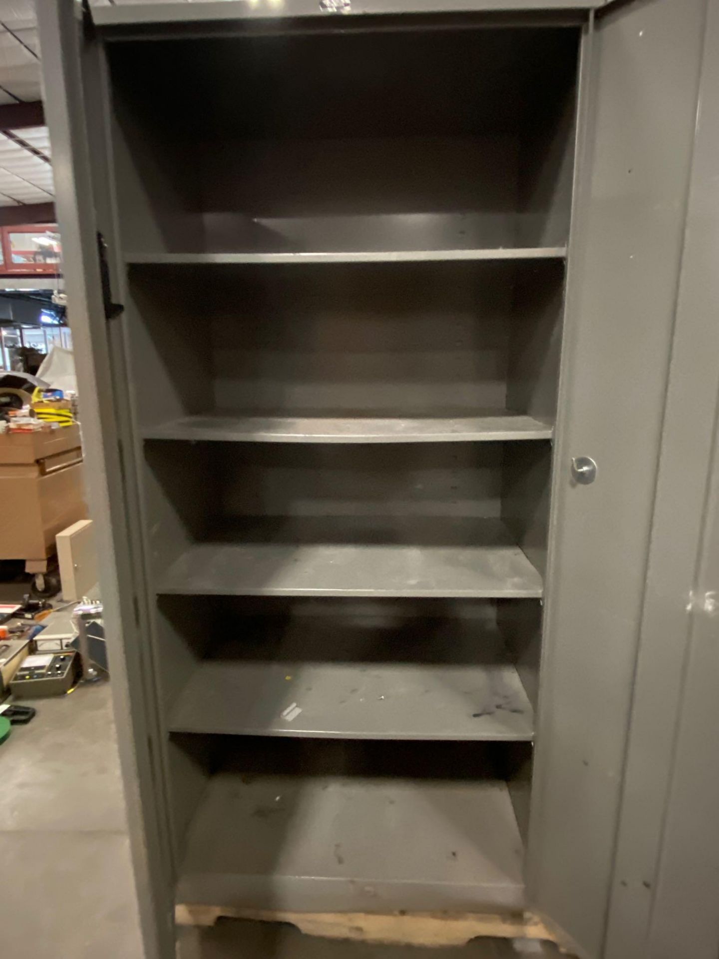 ANDREW WILSON COMPANY STORAGE CABINET 78”T 24”D 36”W - Image 5 of 8