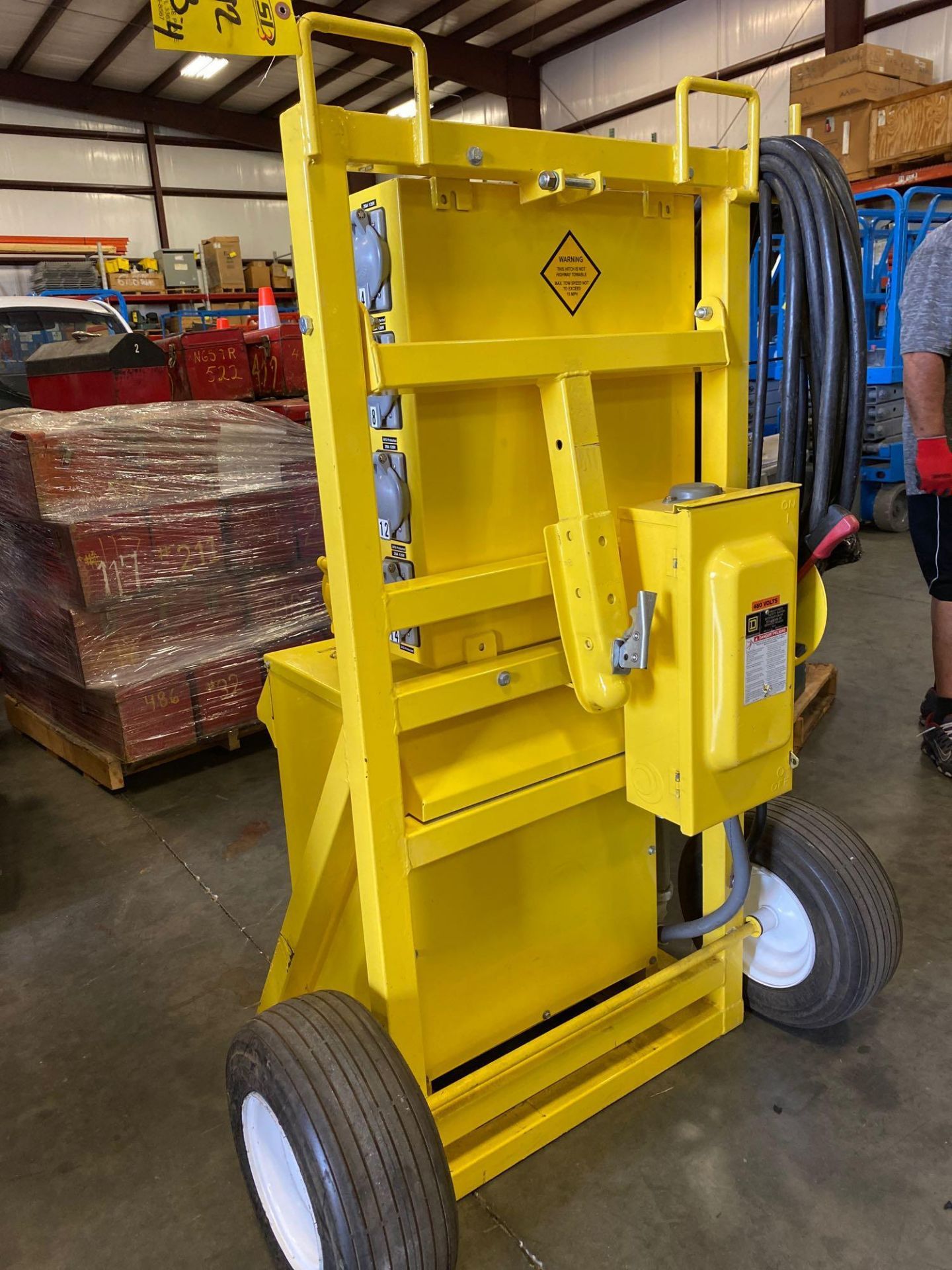 POWERTEMP GFT-30-Y POWER DISTRIBUTION CART, 36/83 AMP - Image 5 of 12