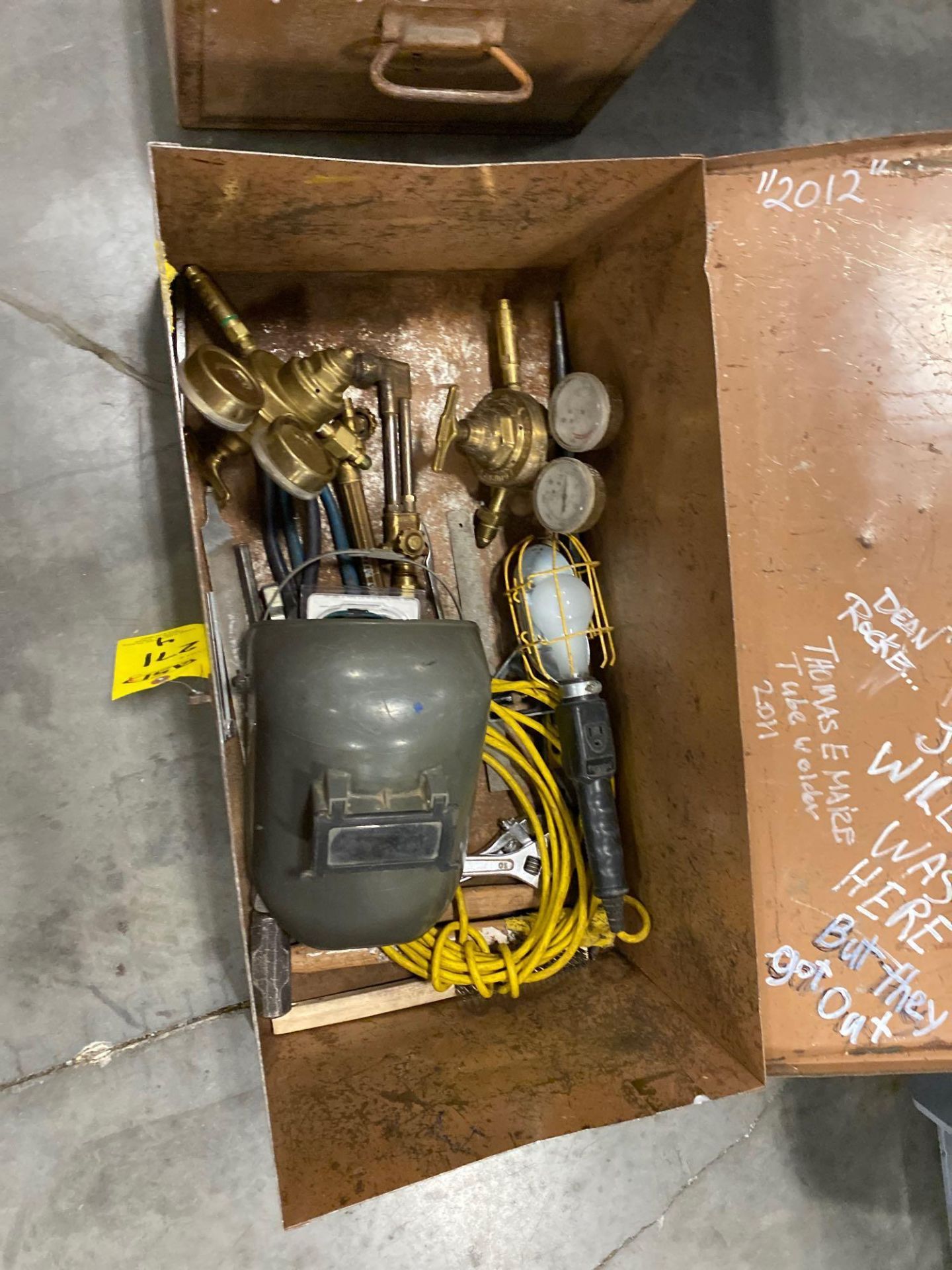 TWO KNACK BOXES WITH WELDING SUPPLIES - Image 6 of 6