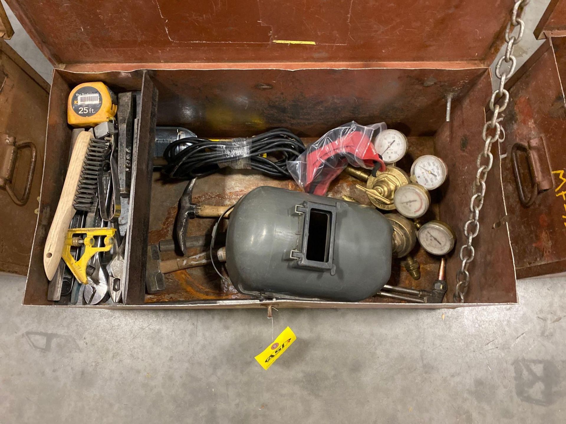 TWO KNACK BOXES WITH WELDING SUPPLIES - Image 5 of 6