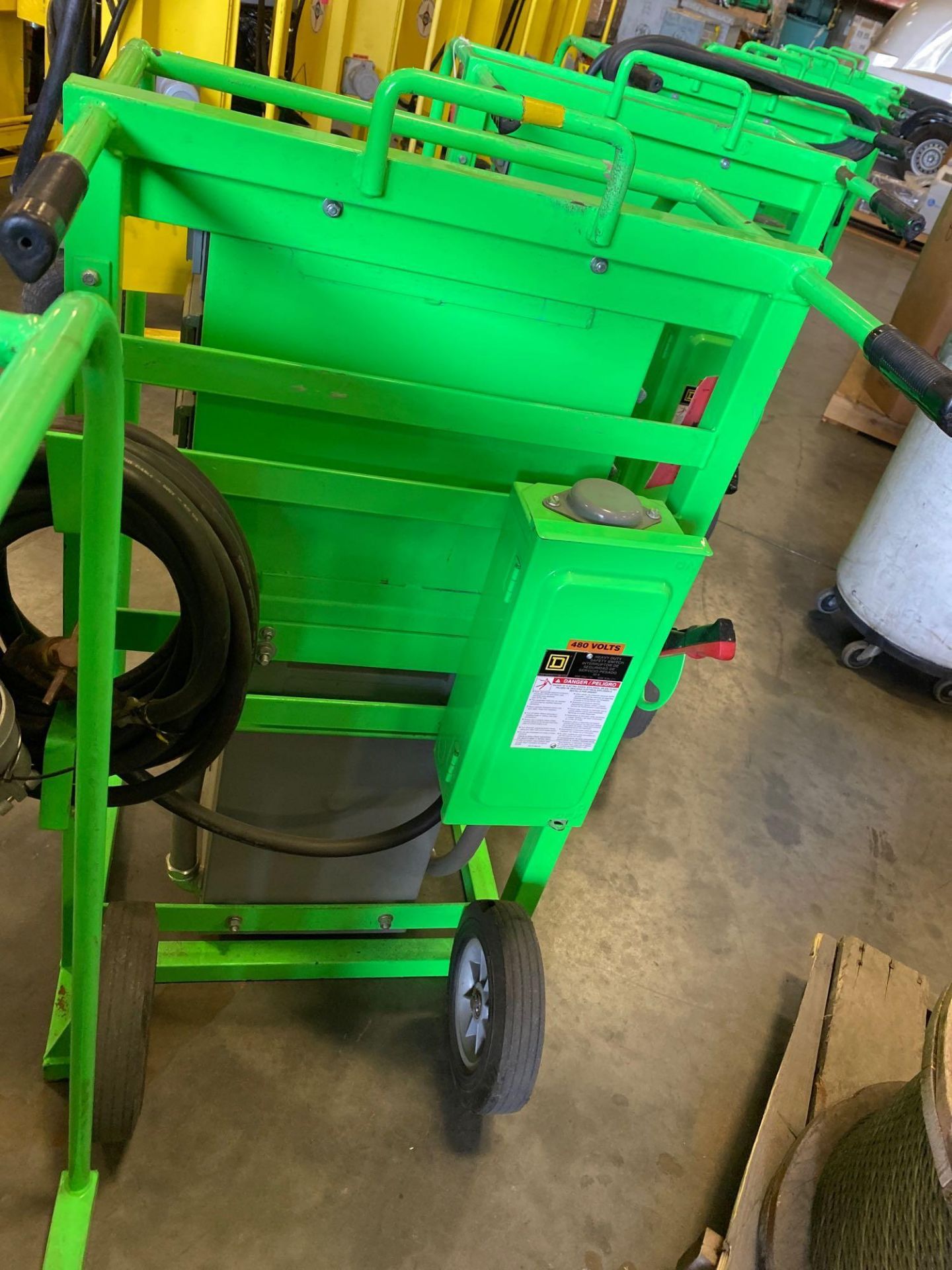 POWER TEMP SYSTEMS, INC POWER DISTRIBUTION CART, TESTED - Image 9 of 10