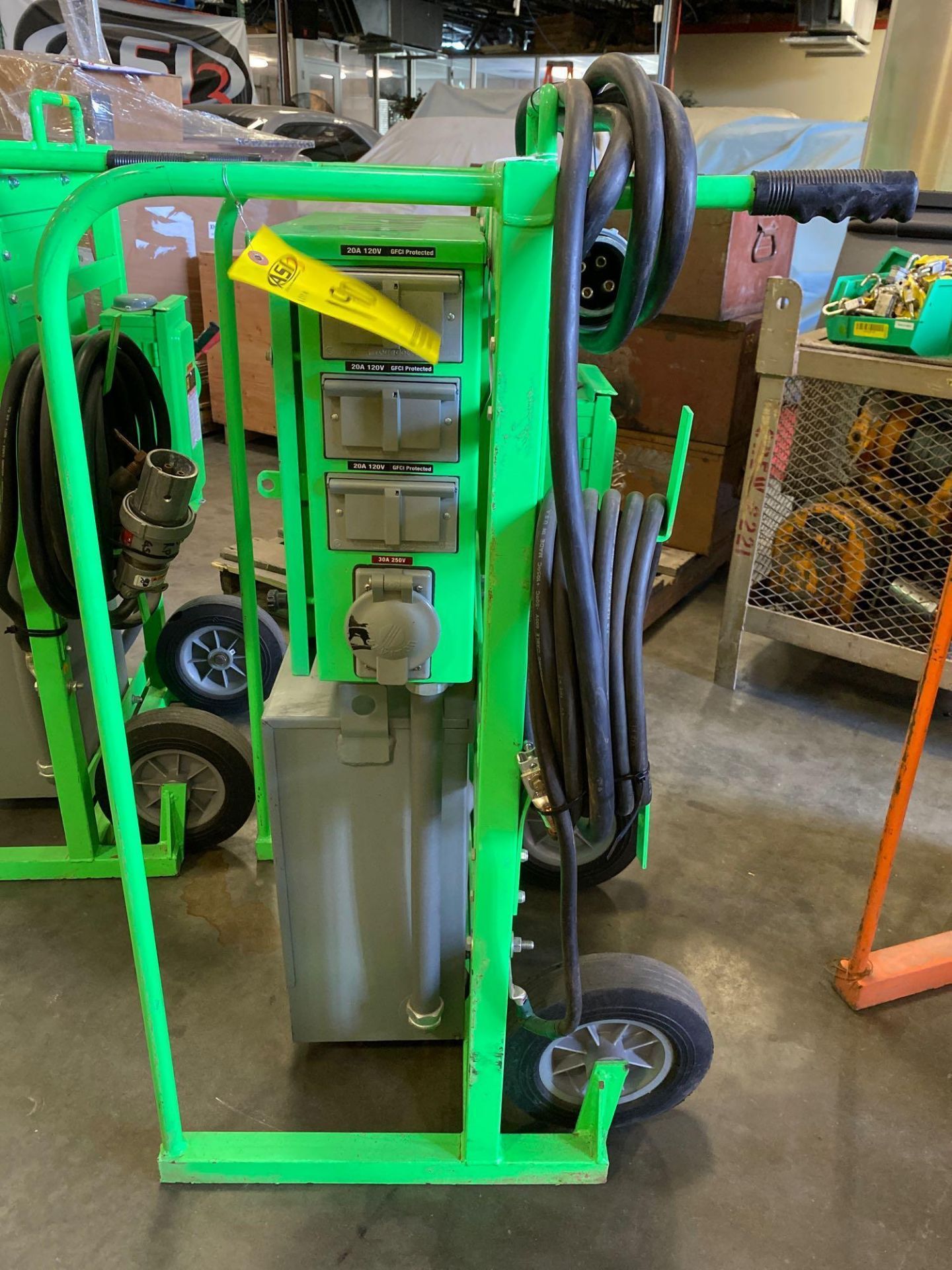 POWER TEMP SYSTEMS, INC POWER DISTRIBUTION CART, TESTED - Image 3 of 10