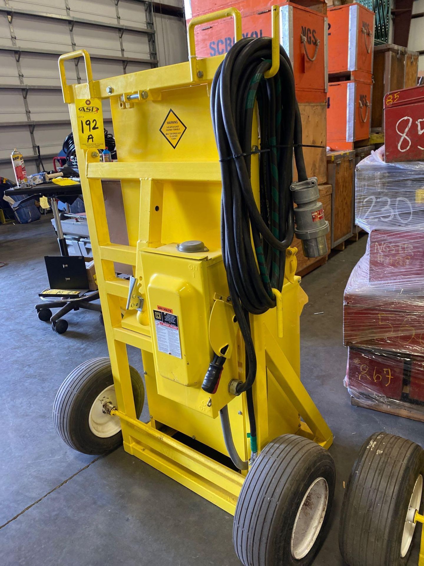 POWERTEMP GFT-30-Y POWER DISTRIBUTION CART, 36/83 AMP - Image 14 of 14