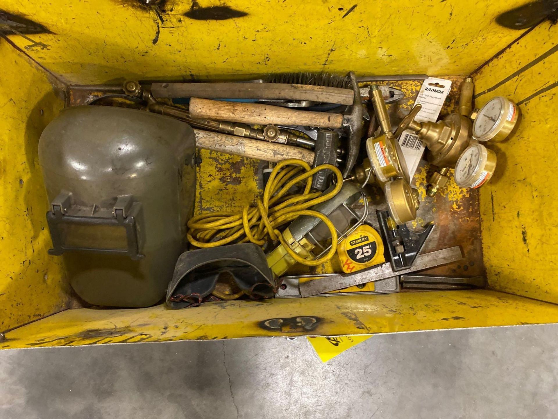 TWO KNACK BOXES WITH WELDING SUPPLIES - Image 4 of 6