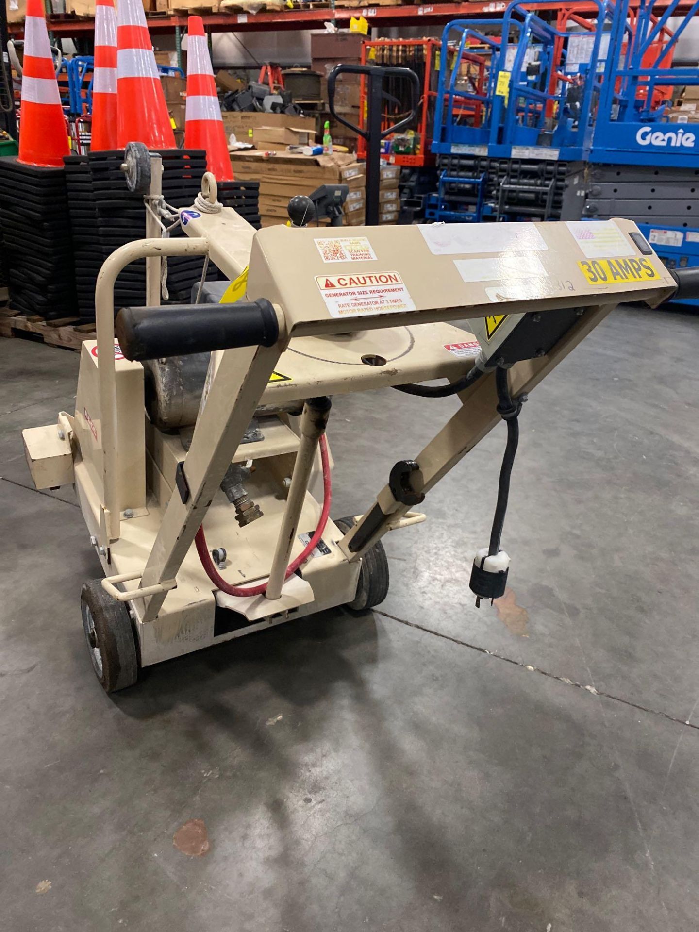 2017 EDCO DS-18-5 WALKBEHIND SAW SUPPORT EQUIPMENT - Image 19 of 20