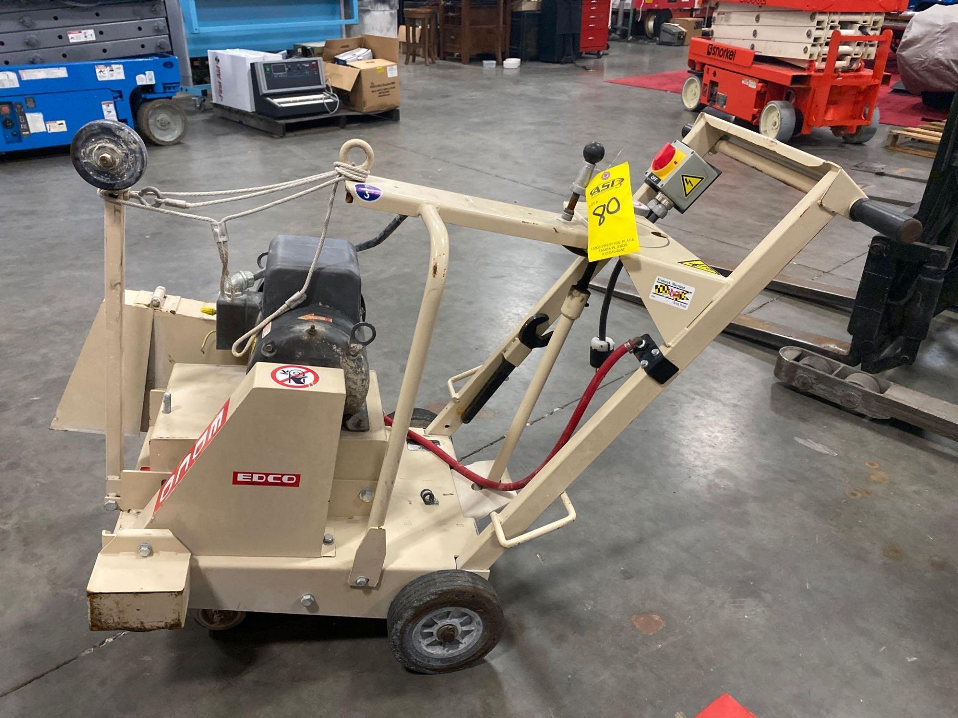 2017 EDCO DS-18-5 WALKBEHIND SAW SUPPORT EQUIPMENT - Image 18 of 20