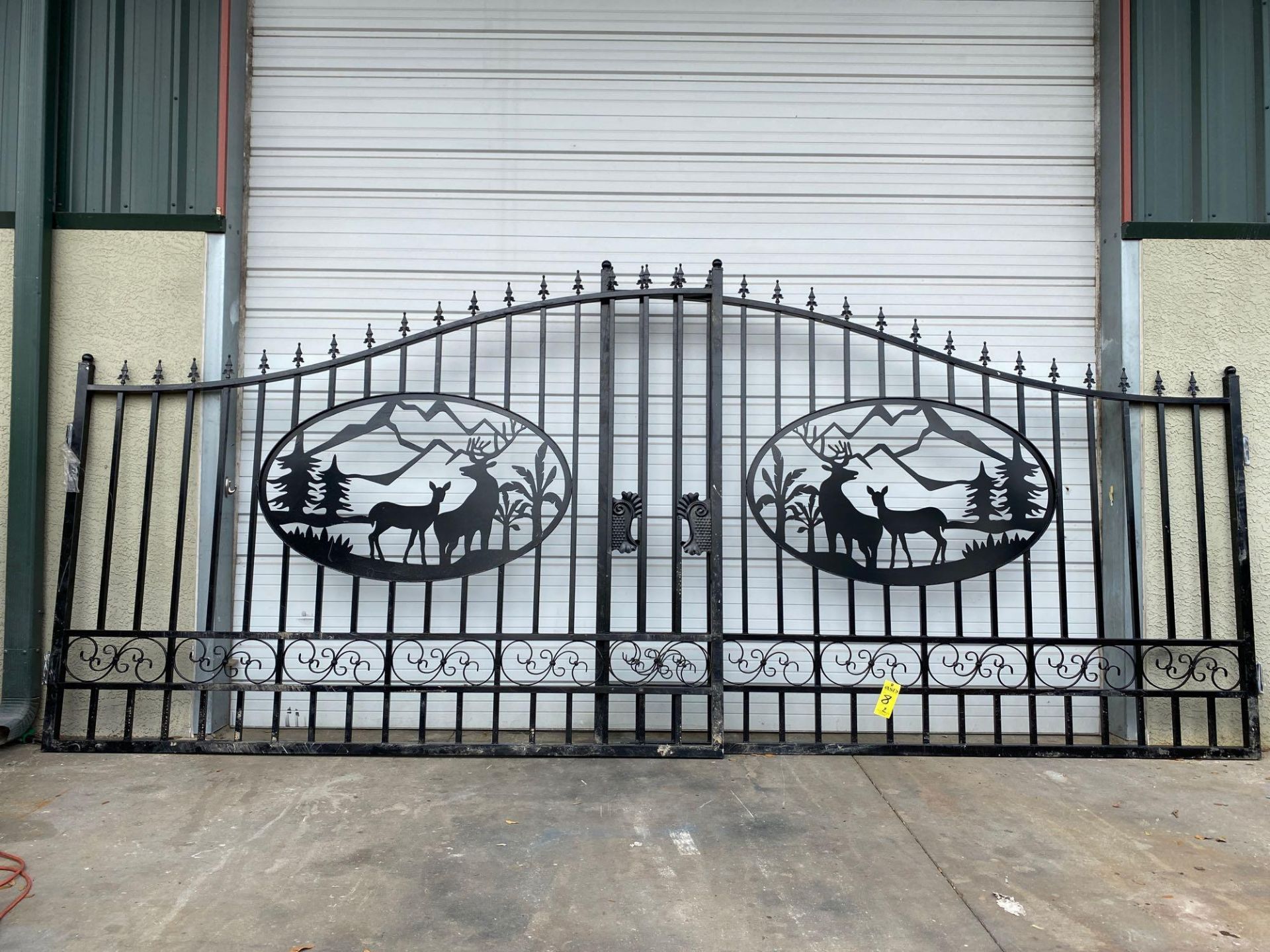 NEW 20' BI-PARTING GATES, 10' EACH GATE, 90" MAX HEIGHT