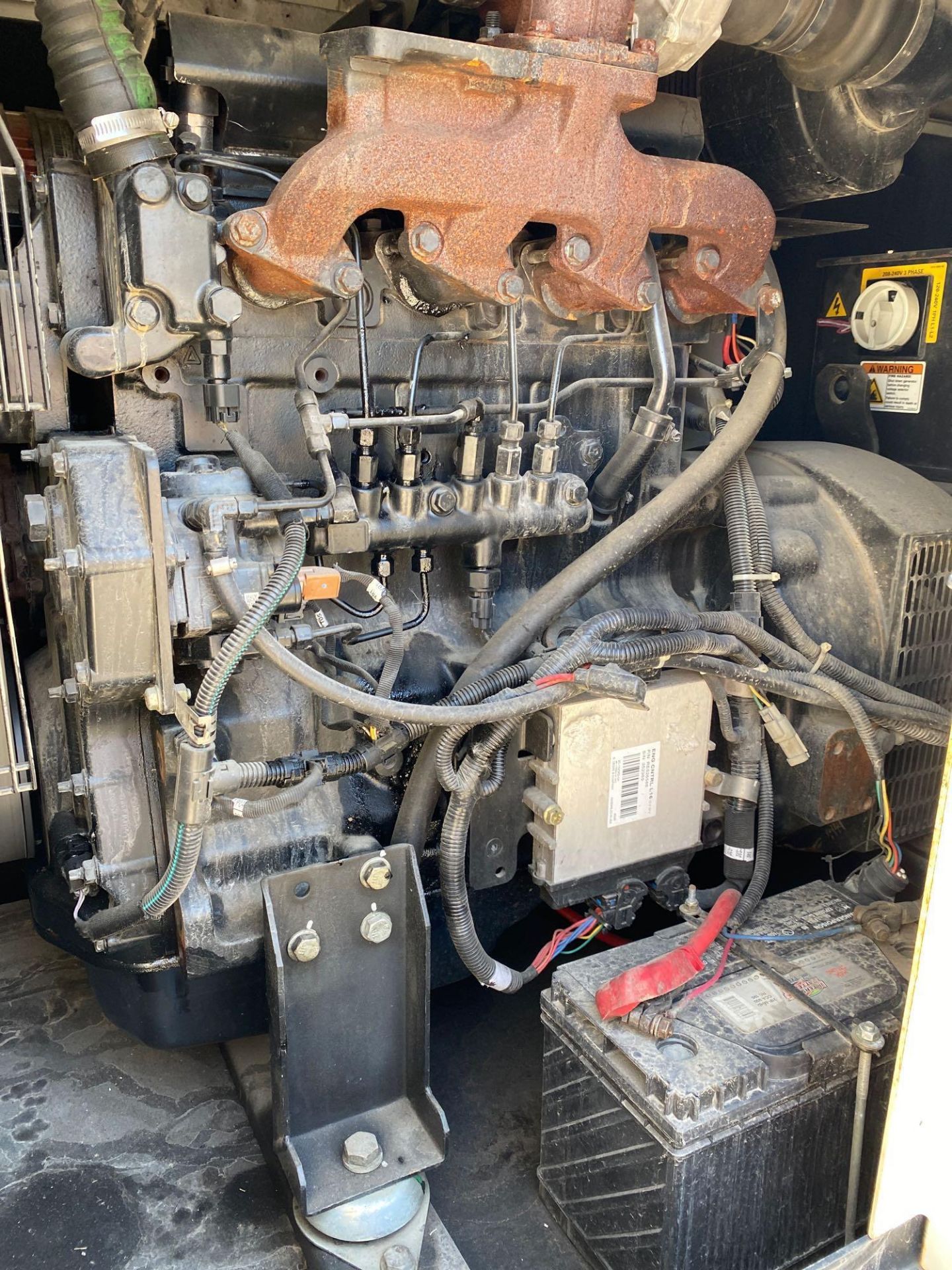 2010/2011 CPG70 JD, JOHN DEERE DIESEL GENERATOR, 56KW, 70KVA, 120/240, 480/240/208, TANDEM AXLE, BUI - Image 12 of 13