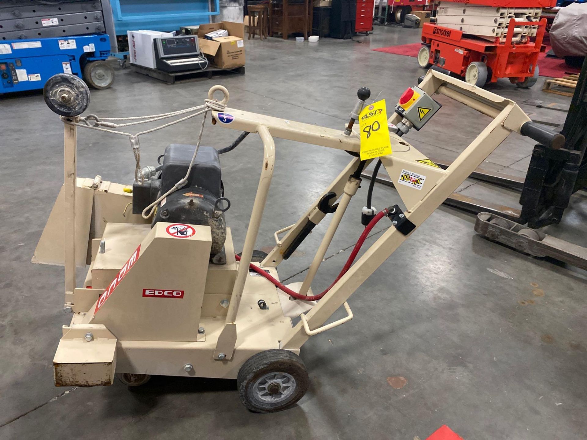 2017 EDCO DS-18-5 WALKBEHIND SAW SUPPORT EQUIPMENT - Image 17 of 20