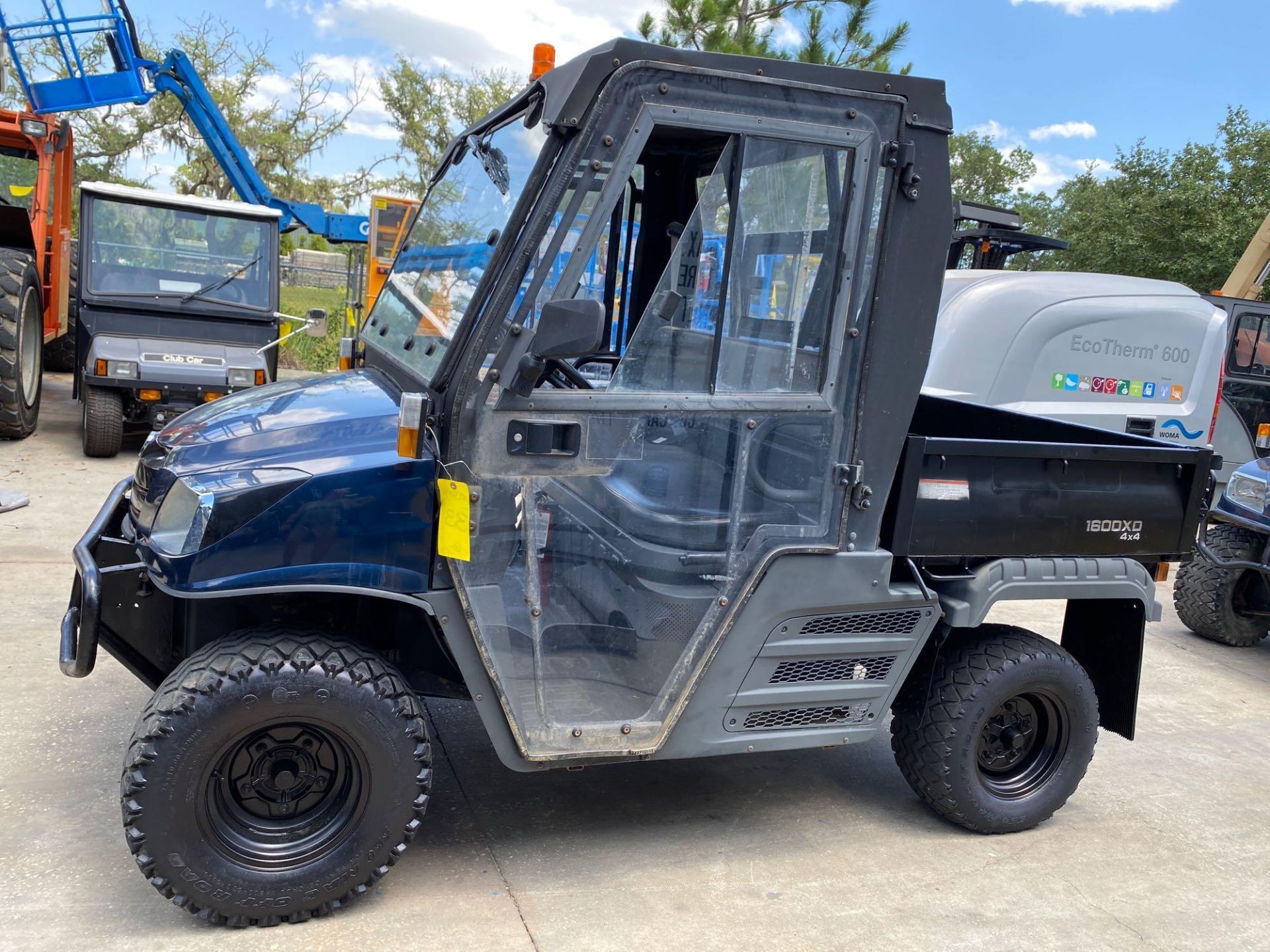 CUSHMAN 1600XD DIESEL UTV, 4x4, ENCLOSED CAB, RUNS AND DRIVES - Image 6 of 9