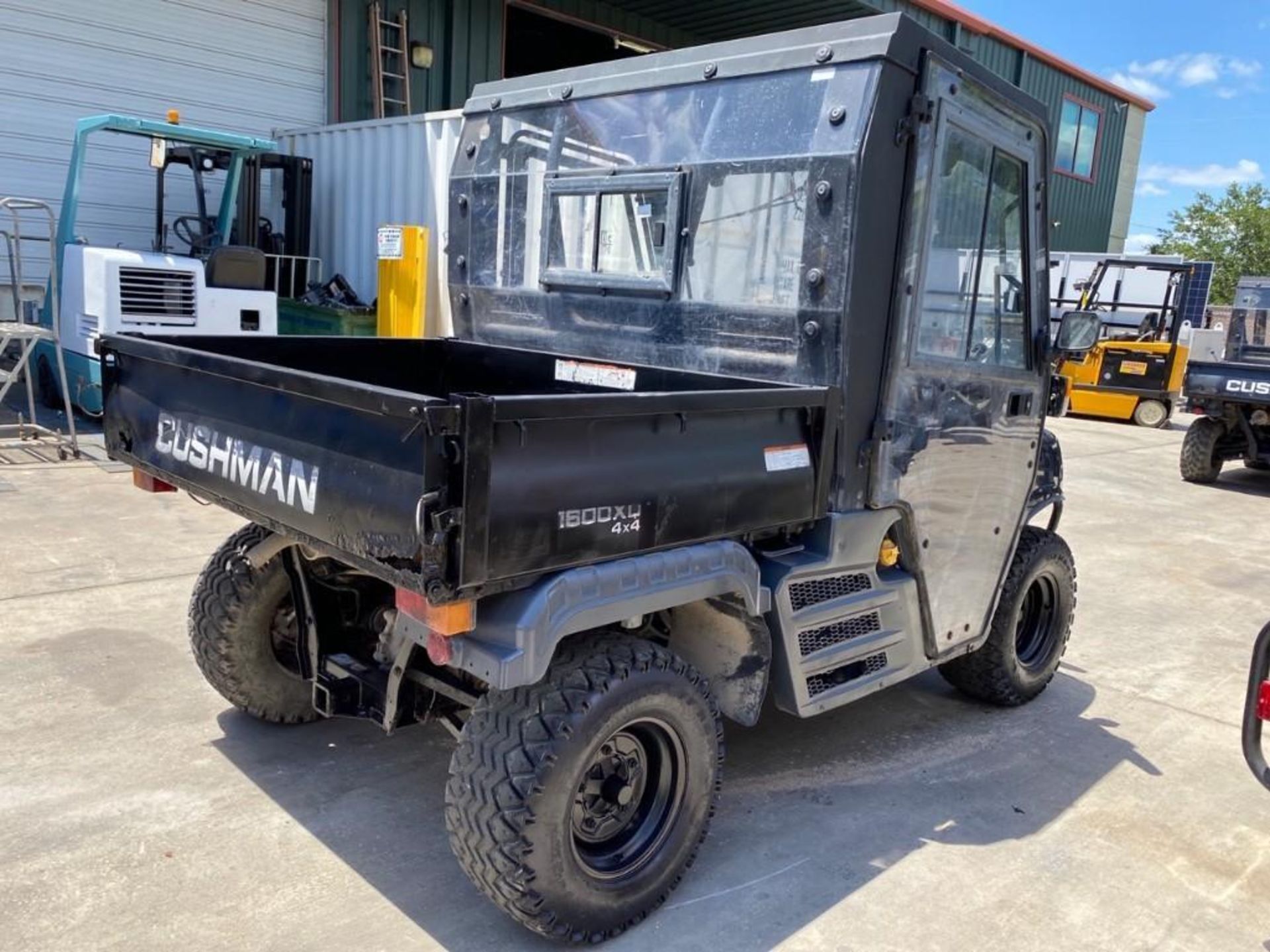 CUSHMAN 1600XD DIESEL UTV, 4x4, ENCLOSED CAB, RUNS AND DRIVES - Image 4 of 14