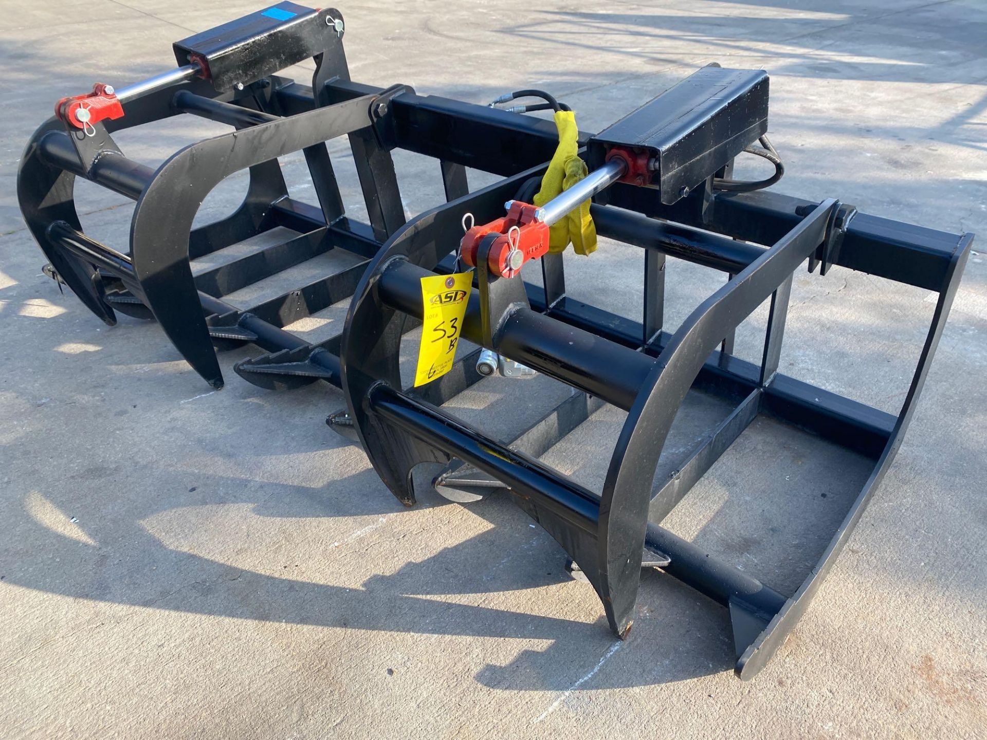 UNUSED 77” SKID STEER GRAPPLE