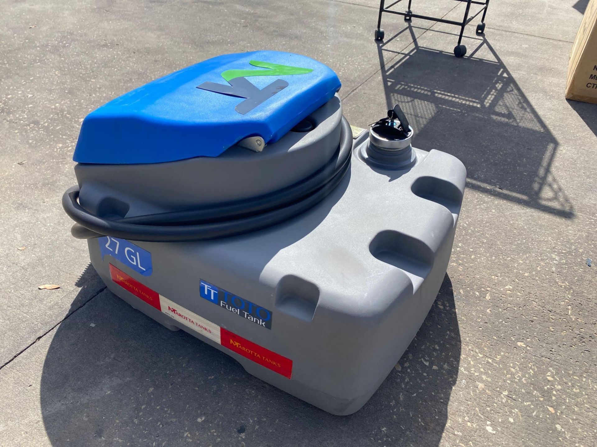 UNUSED TOTO FUEL TANK WITH PUMP, 27 GAL - Image 3 of 3