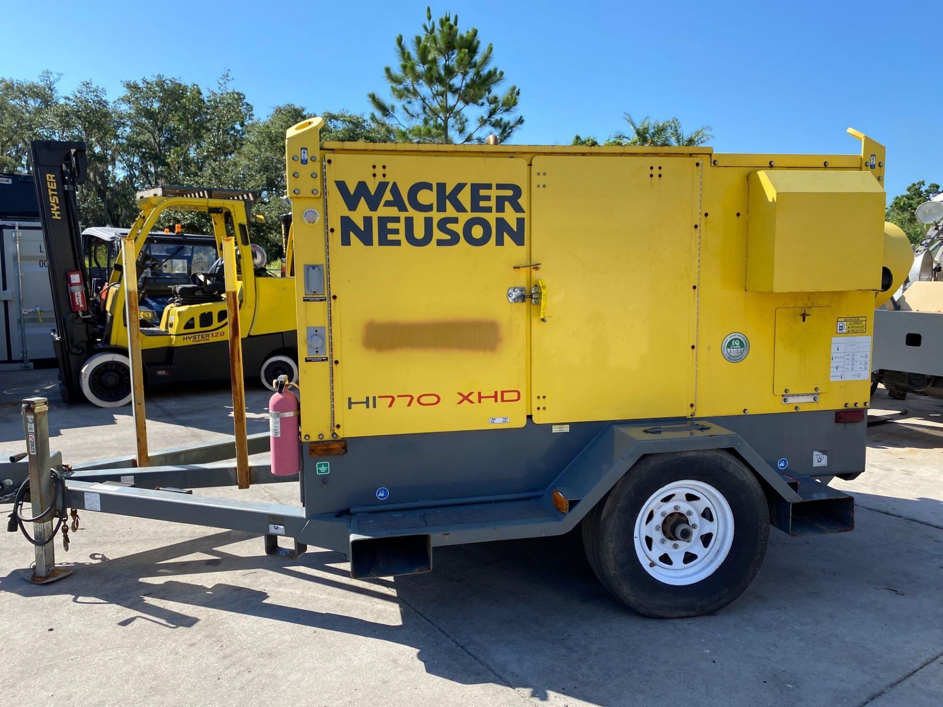 2011 WACKER NEUSON HI770 XHD INDUSTRIAL HEATER/GENERATOR, RUNS AND OPERATES - Image 7 of 13