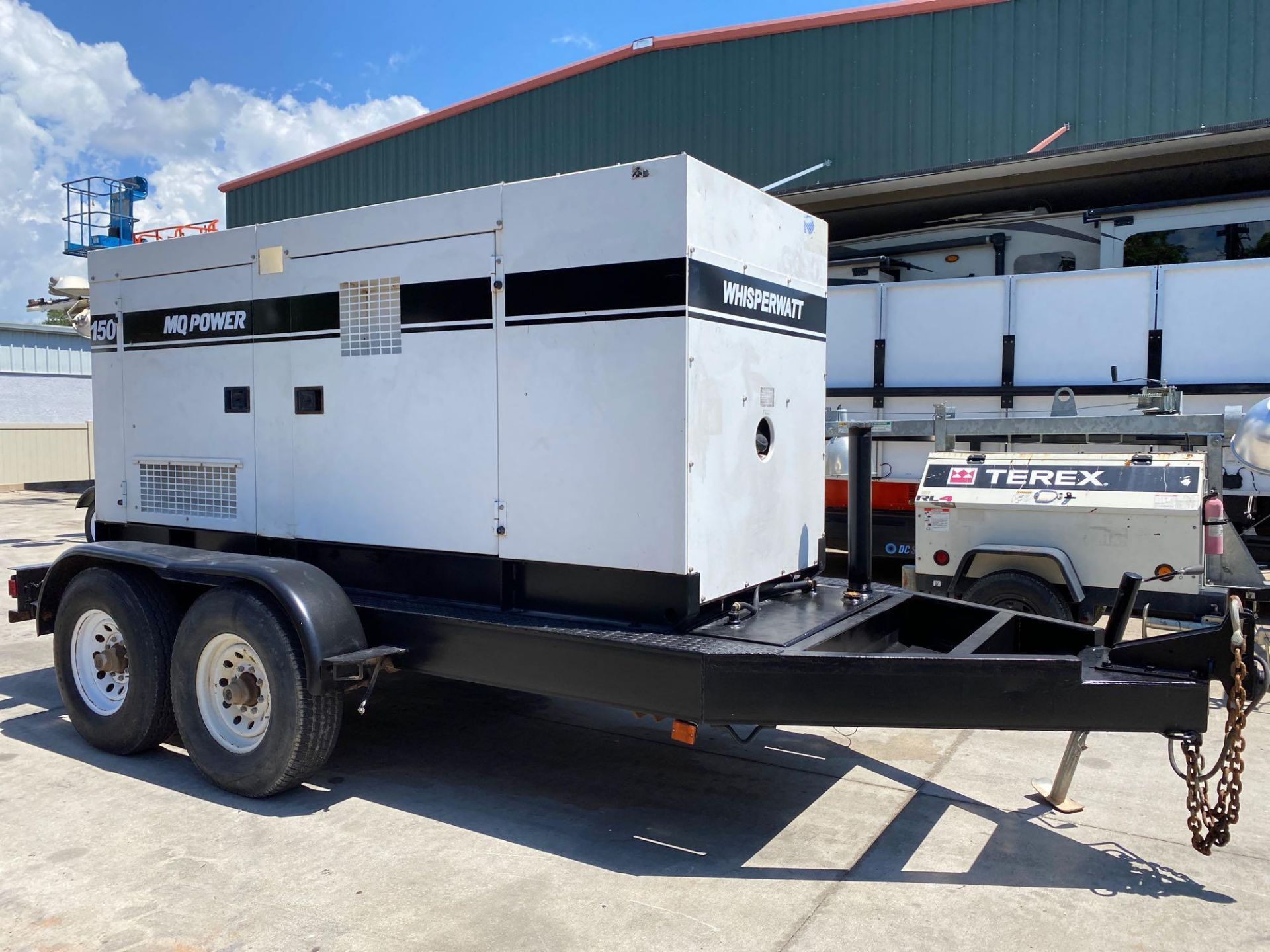 MQ POWER DB-1651V TRAILER MOINTED GENERATOR, VOLVO DIESEL, 150KVA/120KW, ENGINE MODEL VOLVO720GE, RU - Image 2 of 12