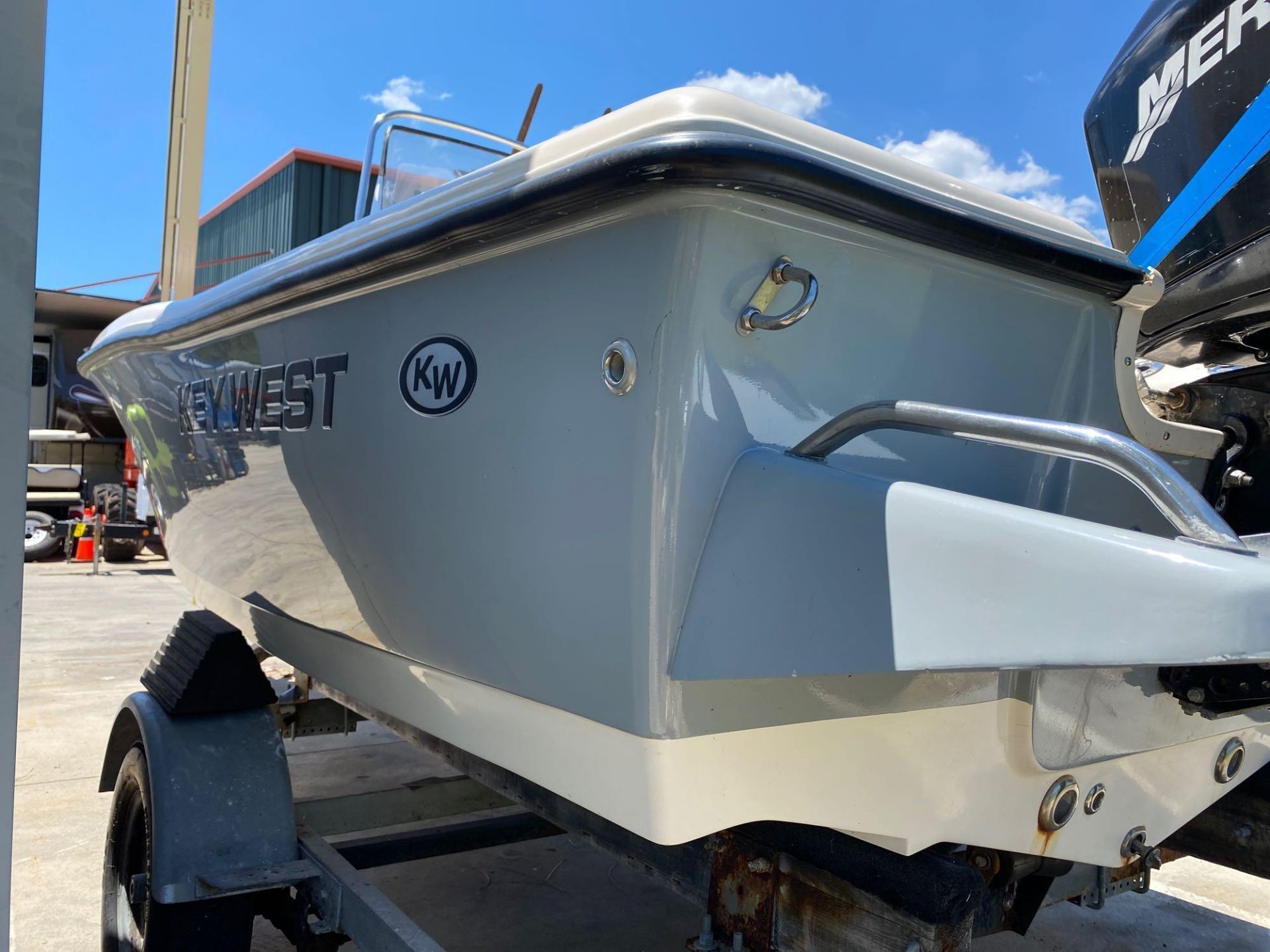 2006 KEY WEST CENTER CONSOLE BOAT, NEW RADIO, GPS, NEWER CUSHIONS, JUST  SERVICED,  4 STROKE 115HP, - Image 7 of 25