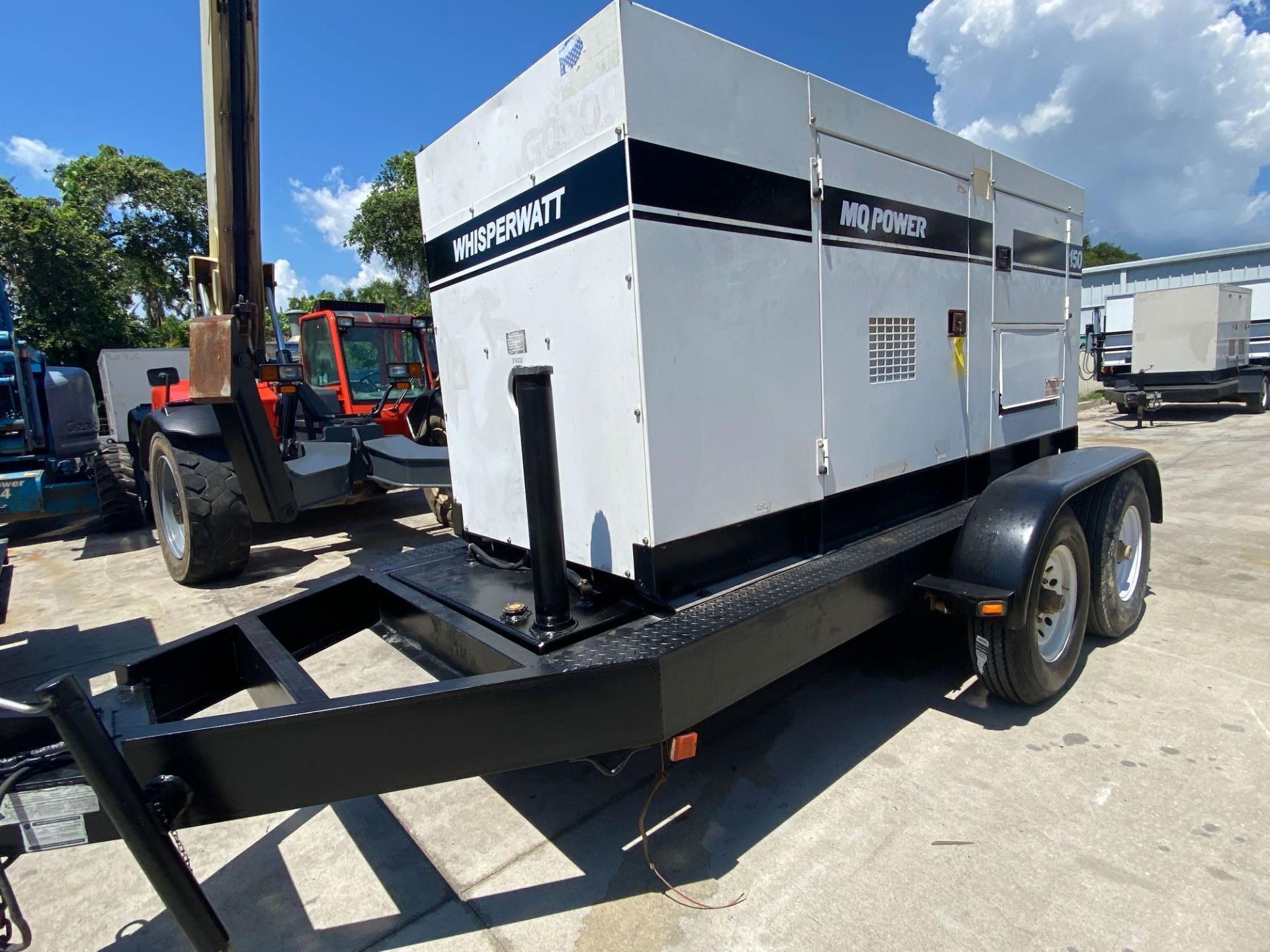 MQ POWER DB-1651V TRAILER MOINTED GENERATOR, VOLVO DIESEL, 150KVA/120KW, ENGINE MODEL VOLVO720GE, RU - Image 7 of 12