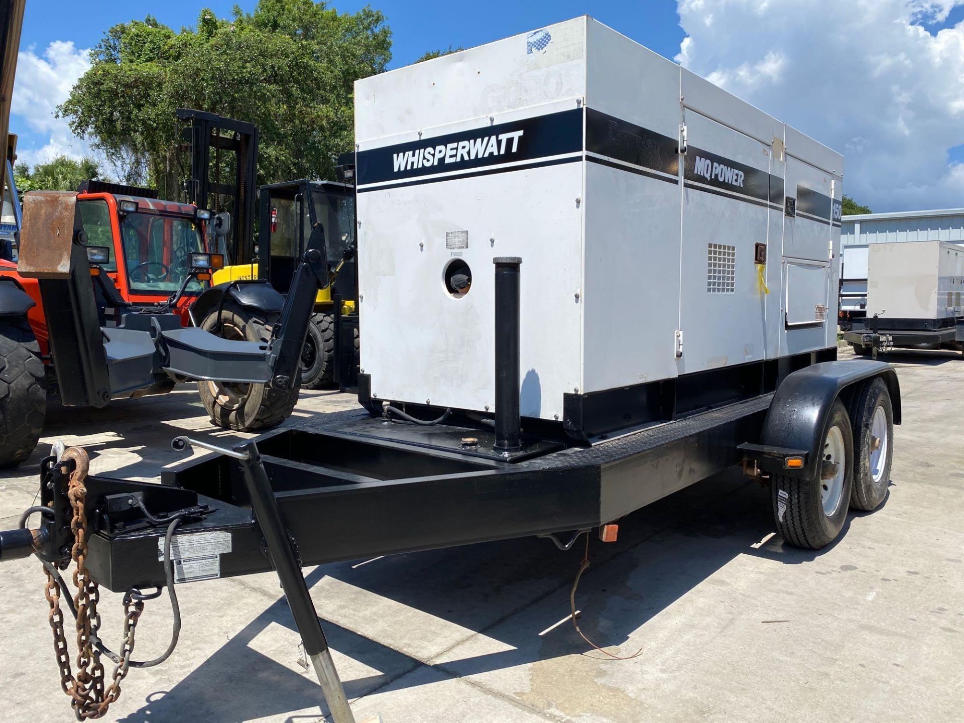 MQ POWER DB-1651V TRAILER MOINTED GENERATOR, VOLVO DIESEL, 150KVA/120KW, ENGINE MODEL VOLVO720GE, RU