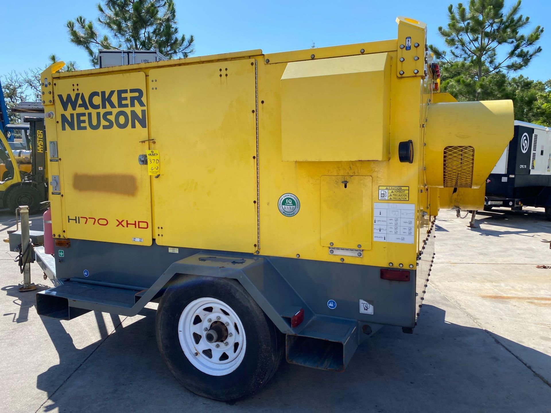 2011 WACKER NEUSON HI770 XHD INDUSTRIAL HEATER/GENERATOR, RUNS AND OPERATES - Image 6 of 13