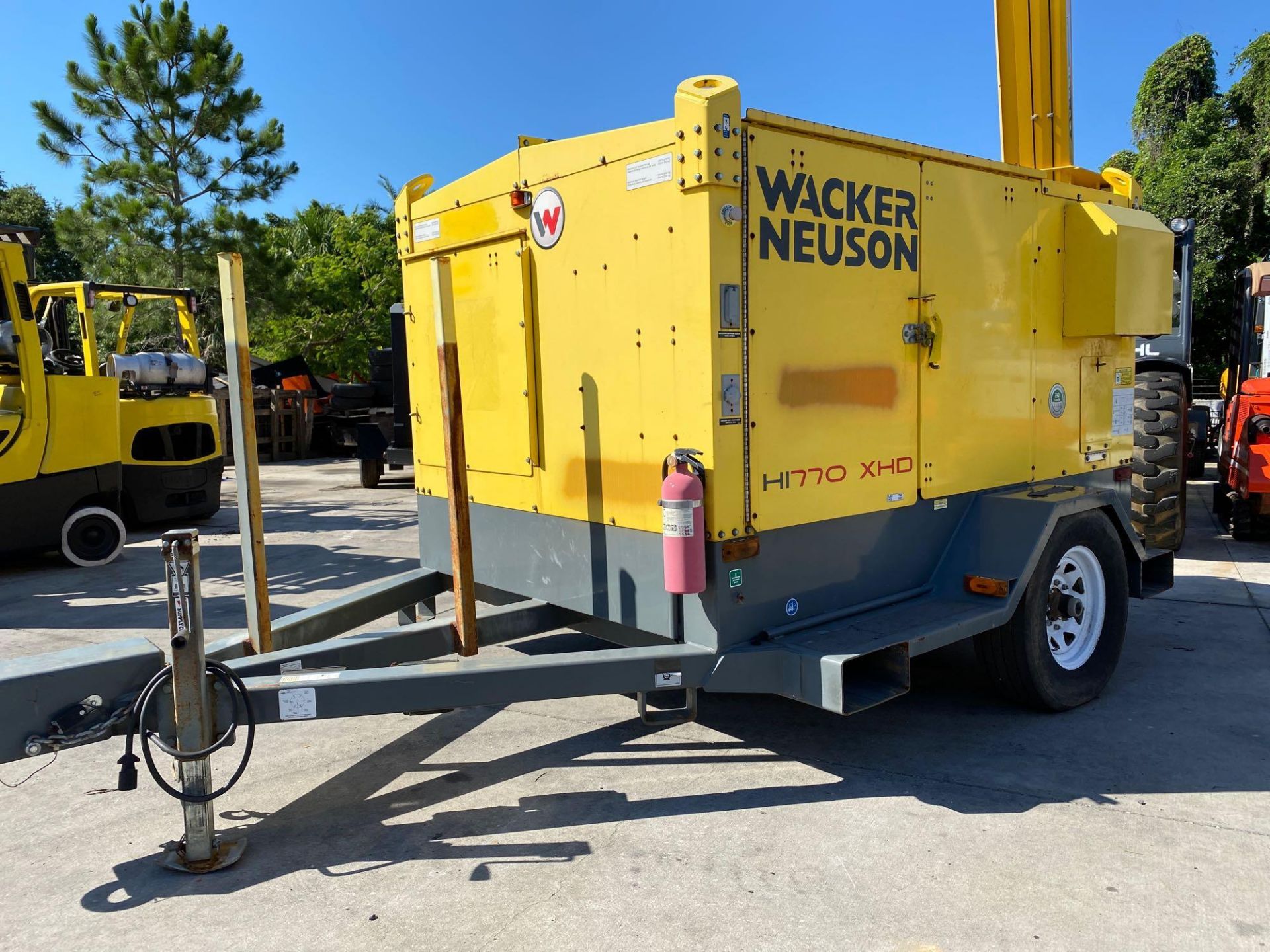 2011 WACKER NEUSON HI770 XHD INDUSTRIAL HEATER/GENERATOR, RUNS AND OPERATES