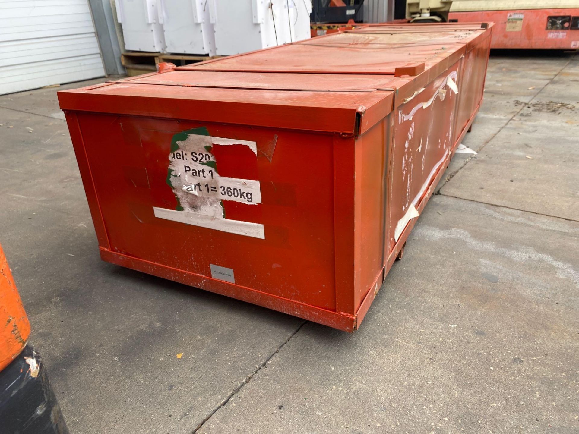 NEW/UNUSED GOLDEN MOUNT 30' X 20' X 12" CONTAINER SHELTER STORAGE BUILDING, PEAK ROOF FRAME, SNOW RA - Image 4 of 4