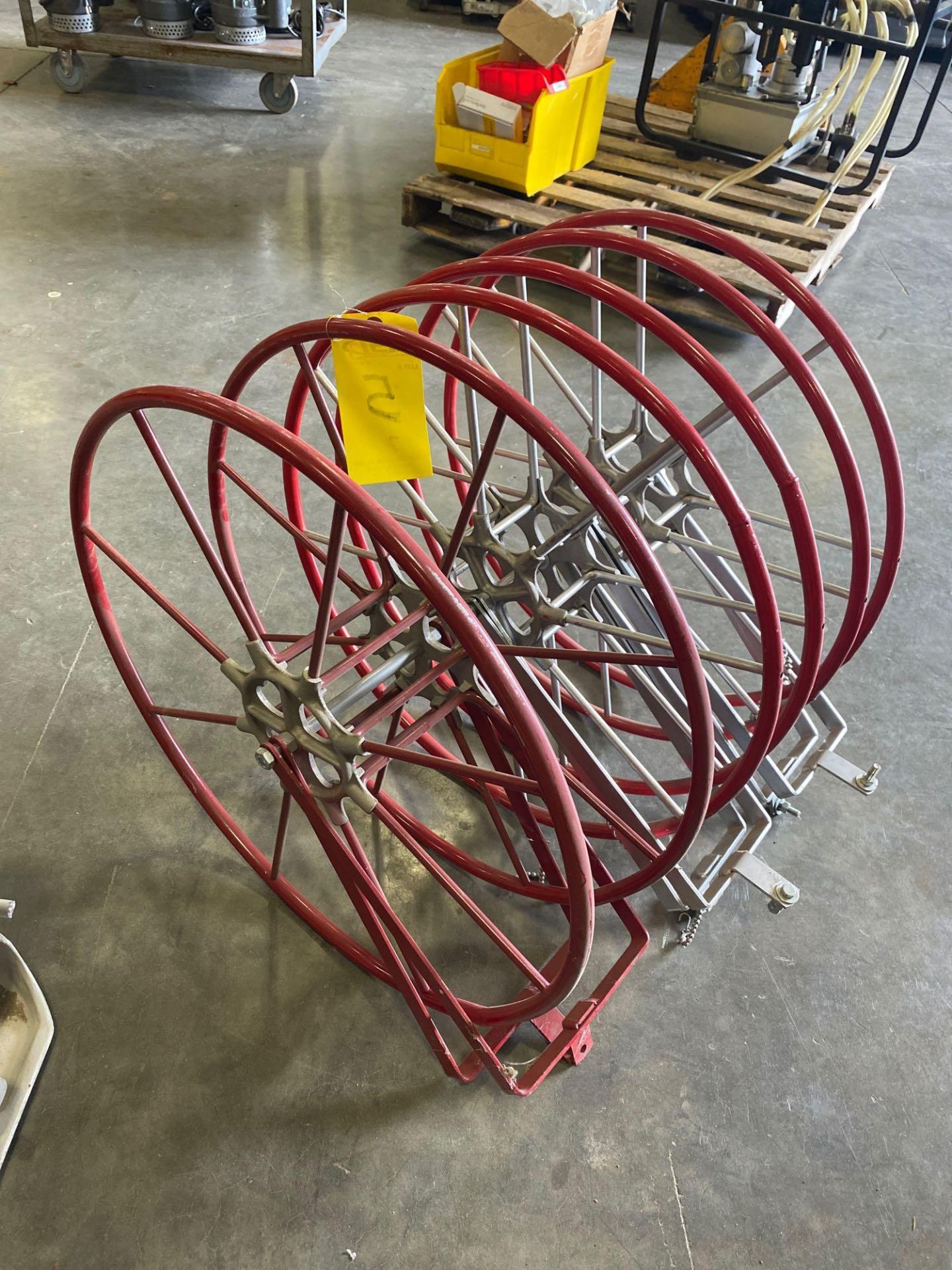 THREE UNUSED FIRE HOSE REELS - Image 3 of 4