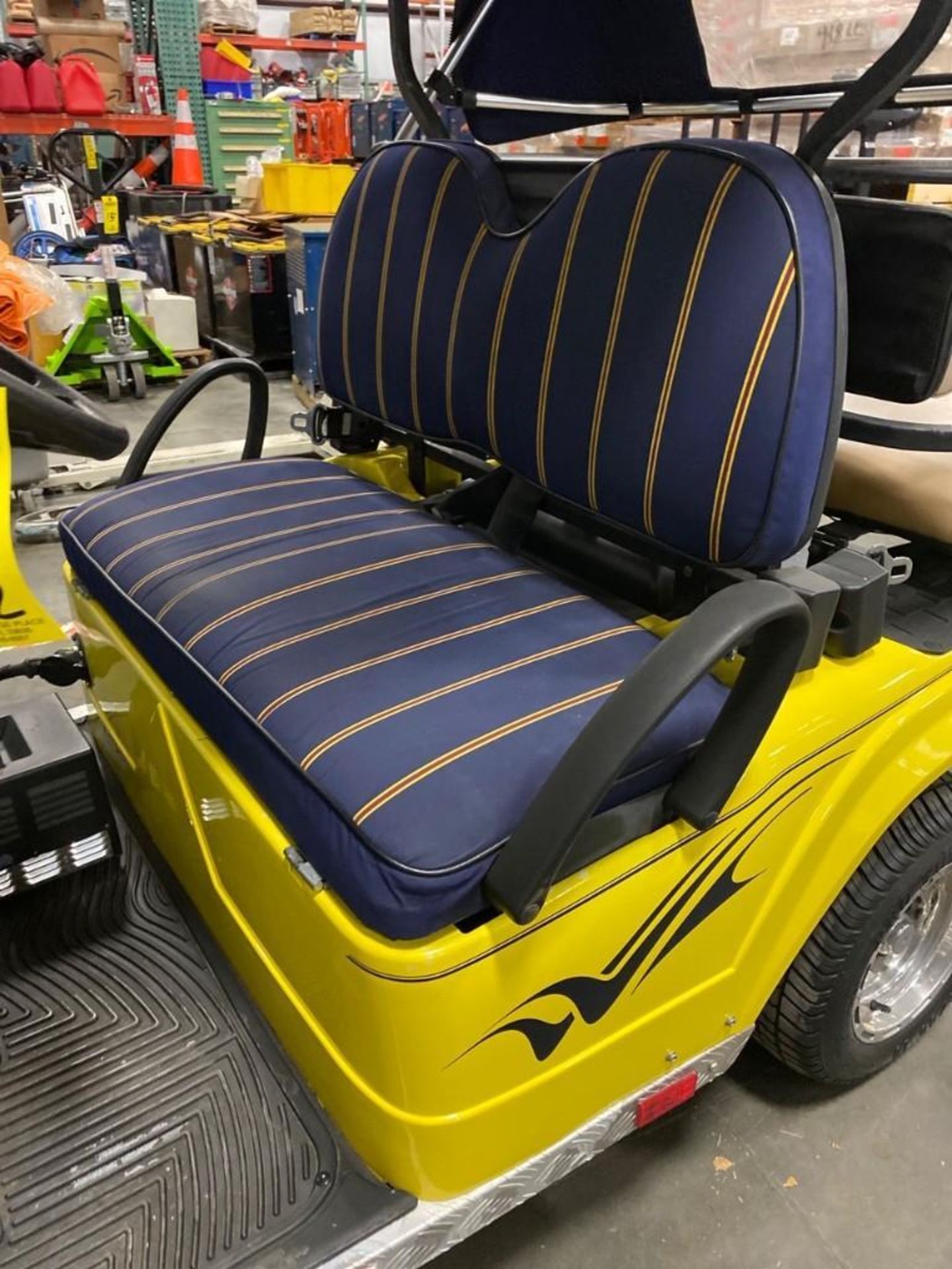 STAR ELECTRIC GOLF CART, REAR PASSENGER SEATING, ROLL DOWN COVERS, BATTERY CHARGER, RUNS AND DRIVES - Image 8 of 12