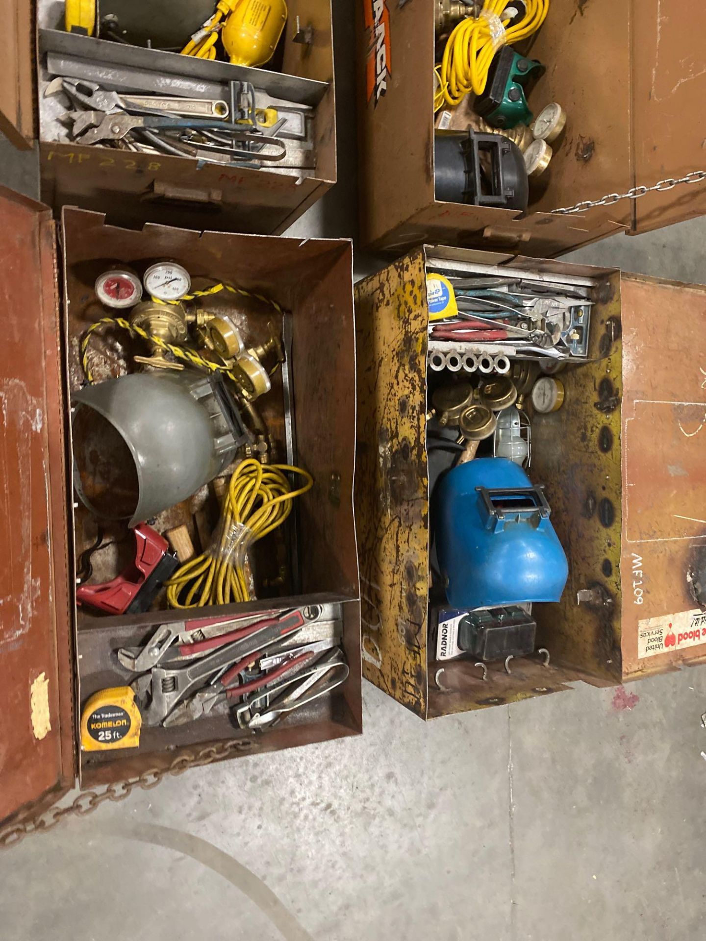 FOUR KNAACK TOOL BOXES WITH CONTENTS/TOOLS - Image 3 of 3