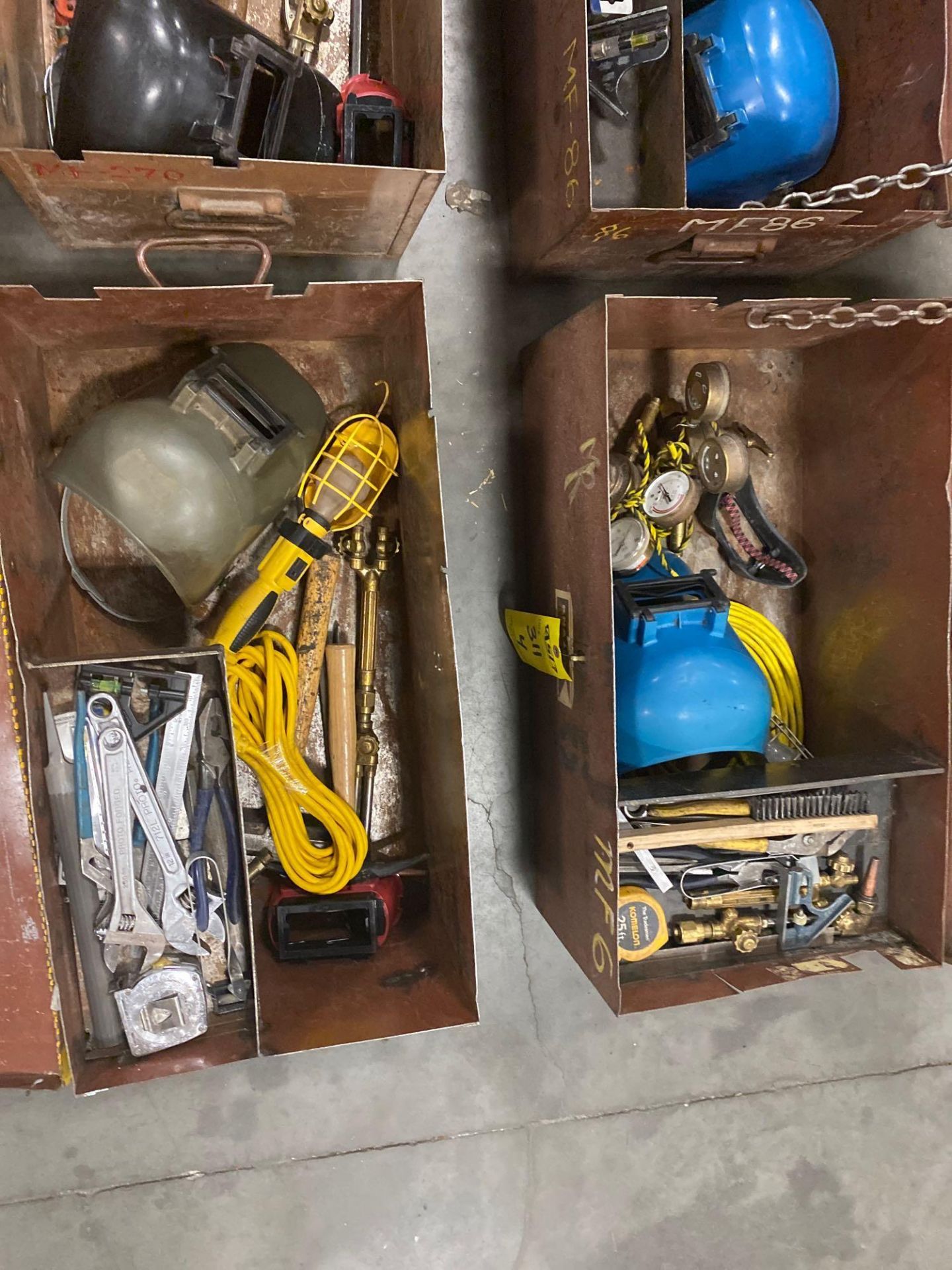 FOUR KNAACK TOOL BOXES WITH CONTENTS/TOOLS - Image 3 of 3