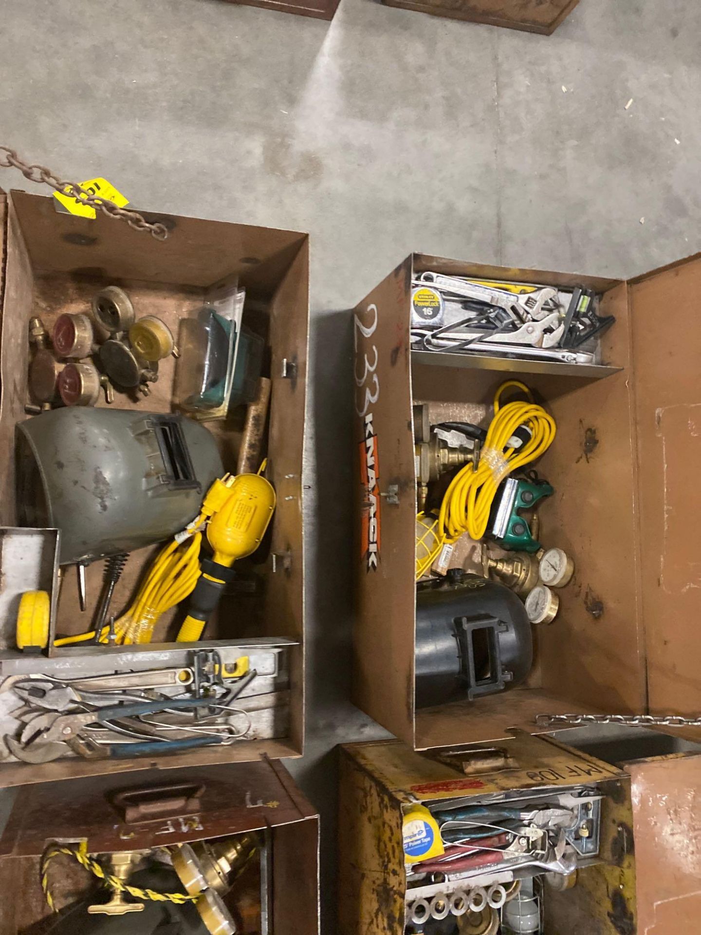 FOUR KNAACK TOOL BOXES WITH CONTENTS/TOOLS - Image 2 of 3