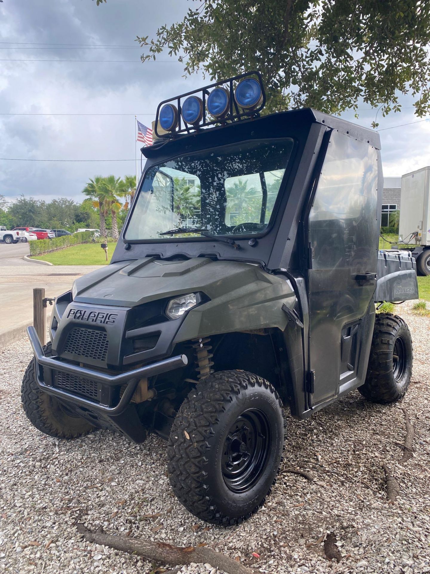 2012 POLARIS RANGER 500 4X4 UTV, GAS POWERED, DUMP BED, RUNS & DRIVES