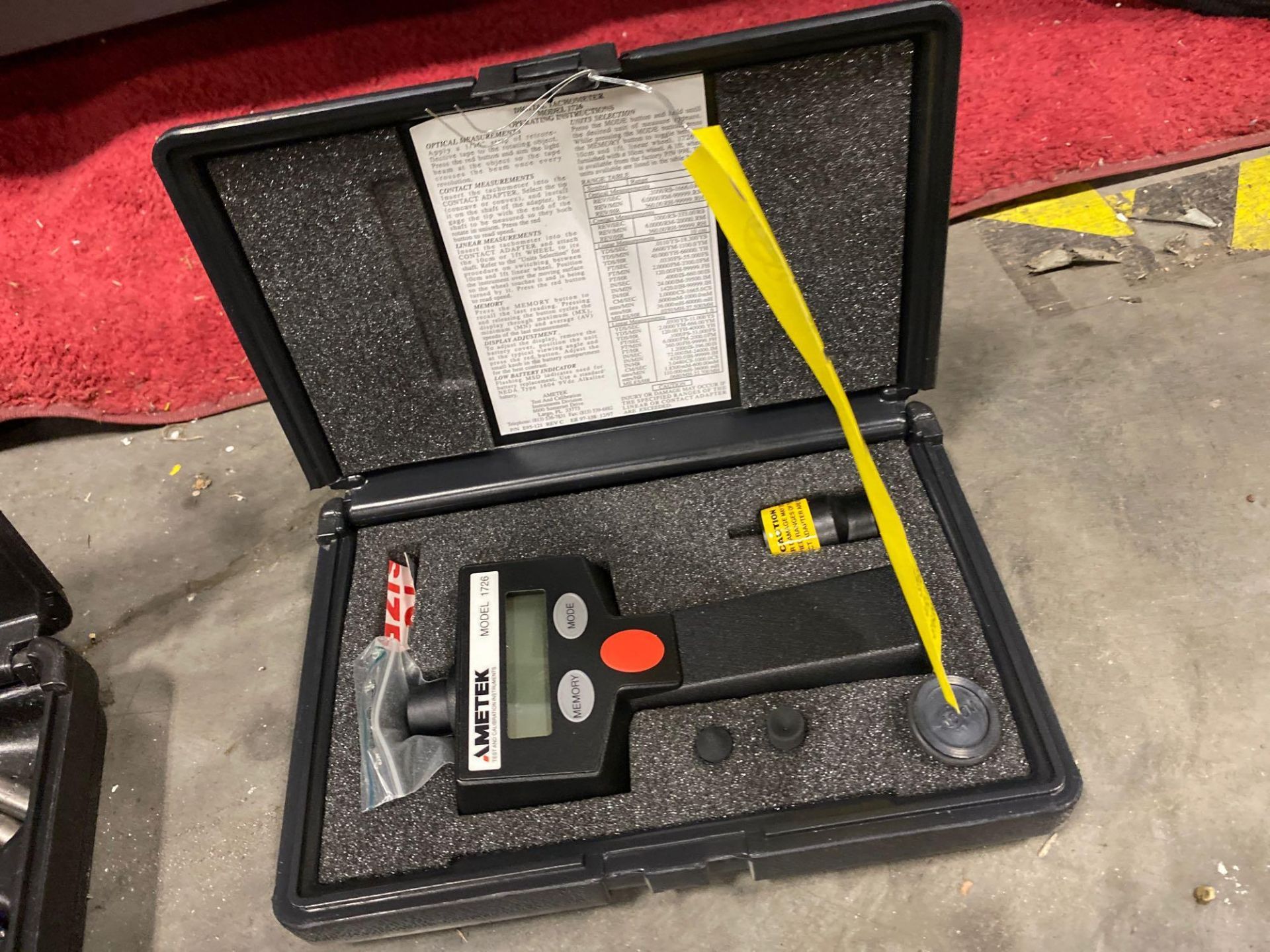 AMETEK TEST AND CALIBRATION INSTRUMENT MODEL 1726