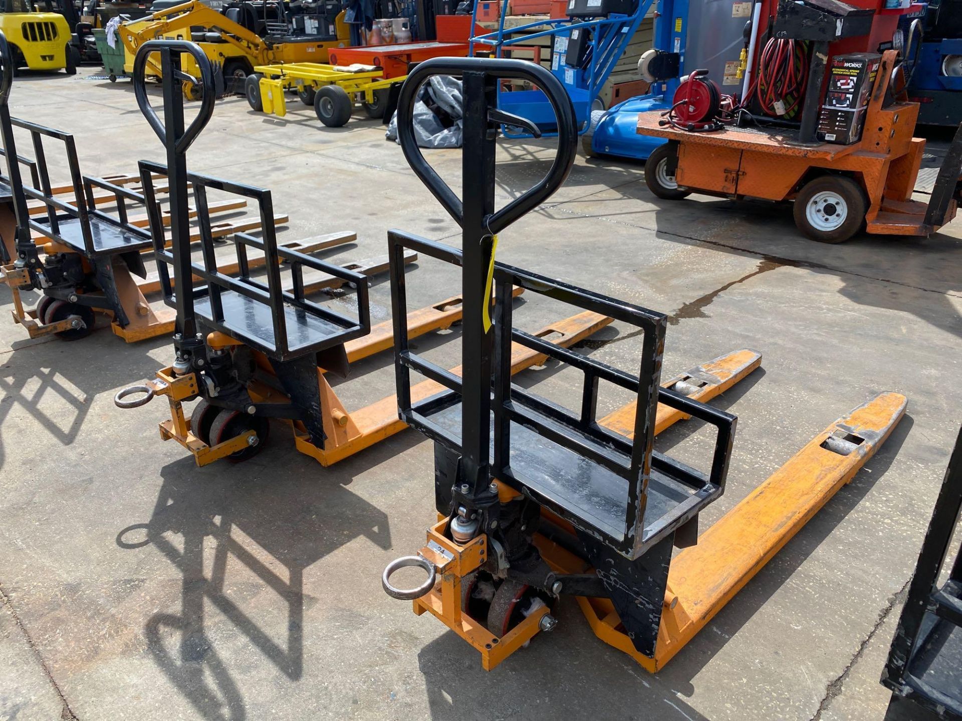 PAIR OF PALLET JACKS