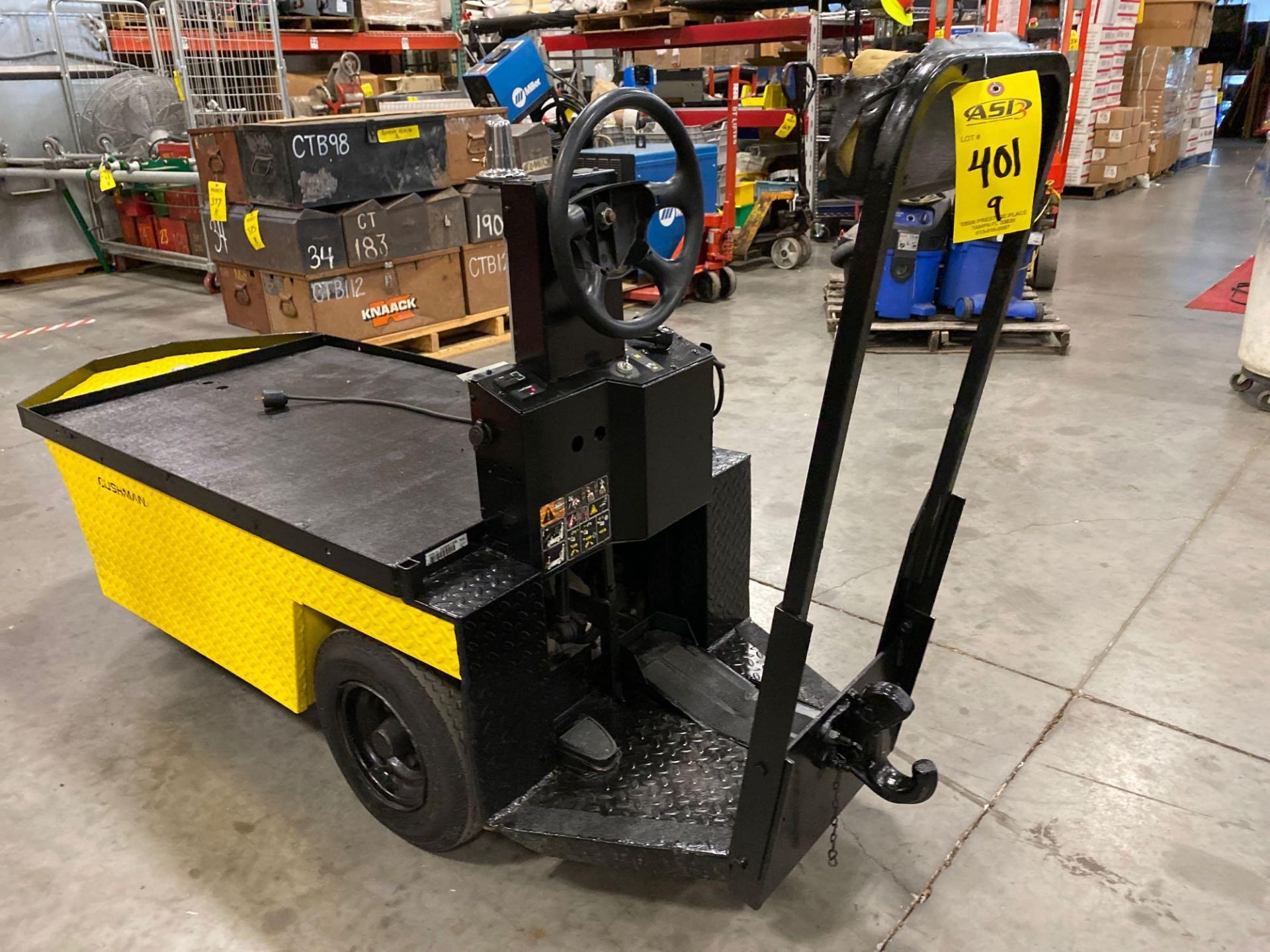 CUSHMAN ELECTRIC CART, BUILT IN BATTERY CHARGER