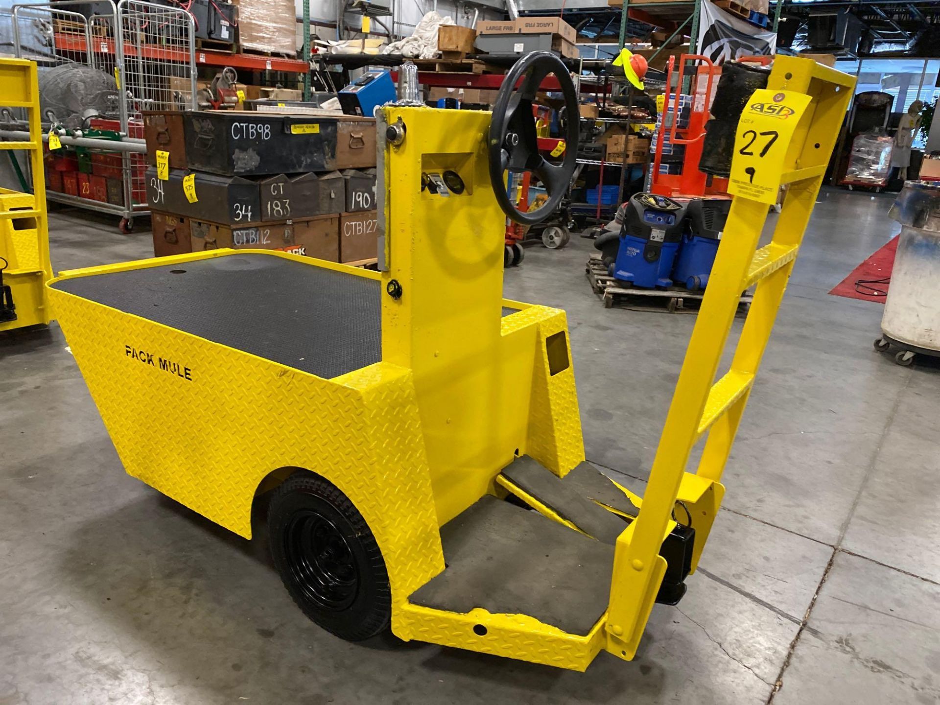 PACK MULE ELECTRIC CART, RUNS & OPERATES