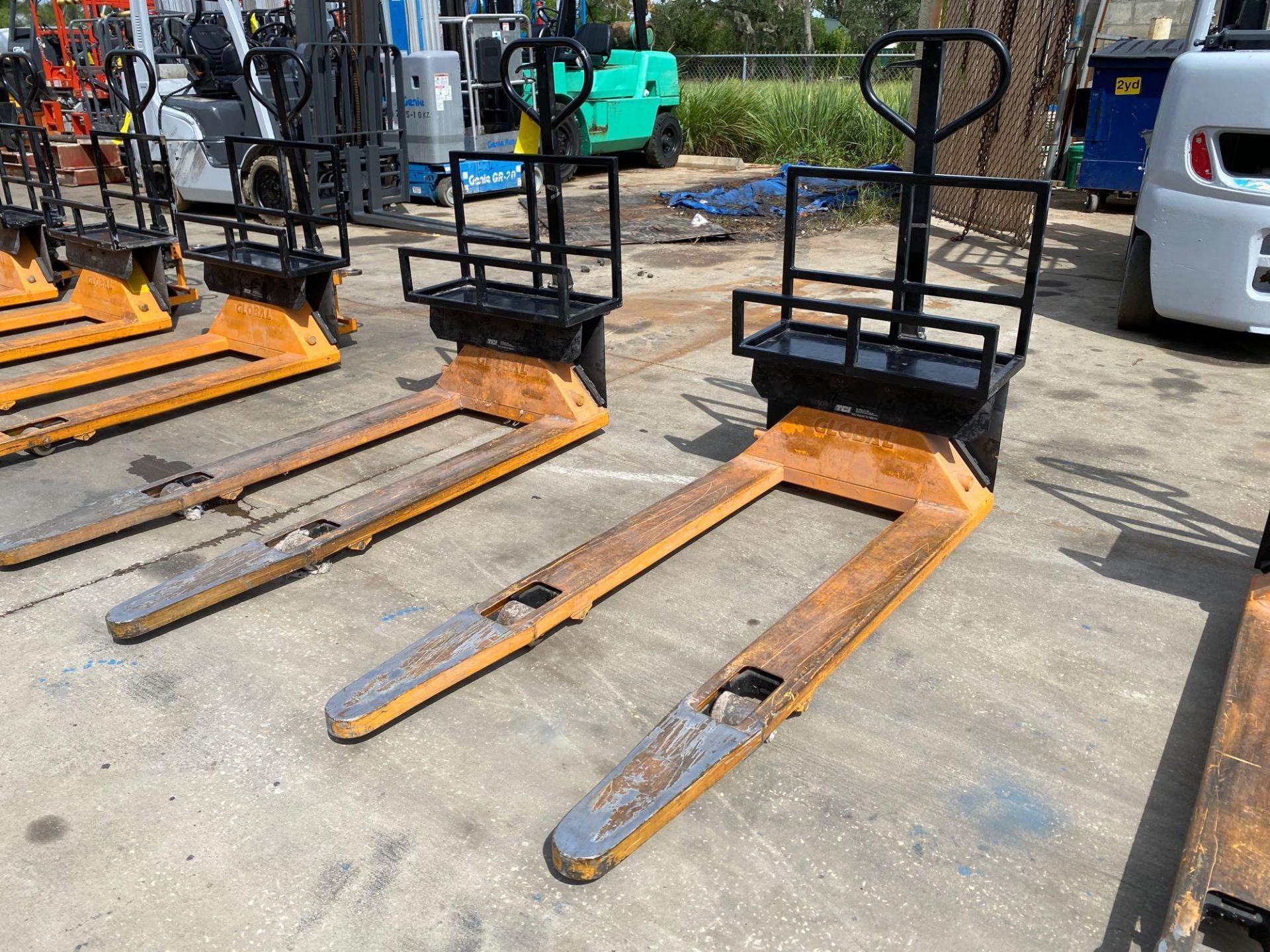 PAIR OF PALLET JACKS