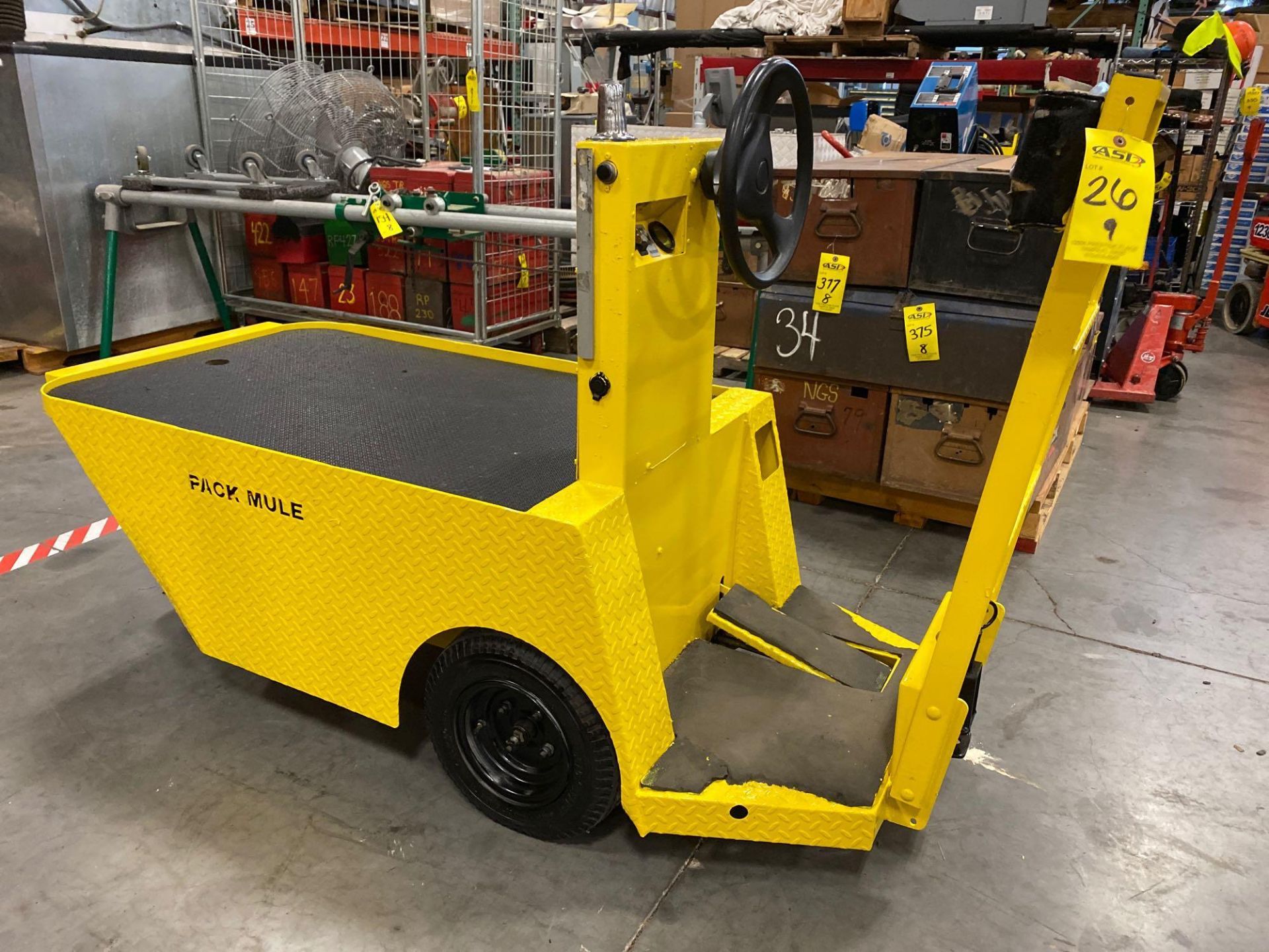 PACK MULE ELECTRIC CART, RUNS & OPERATES