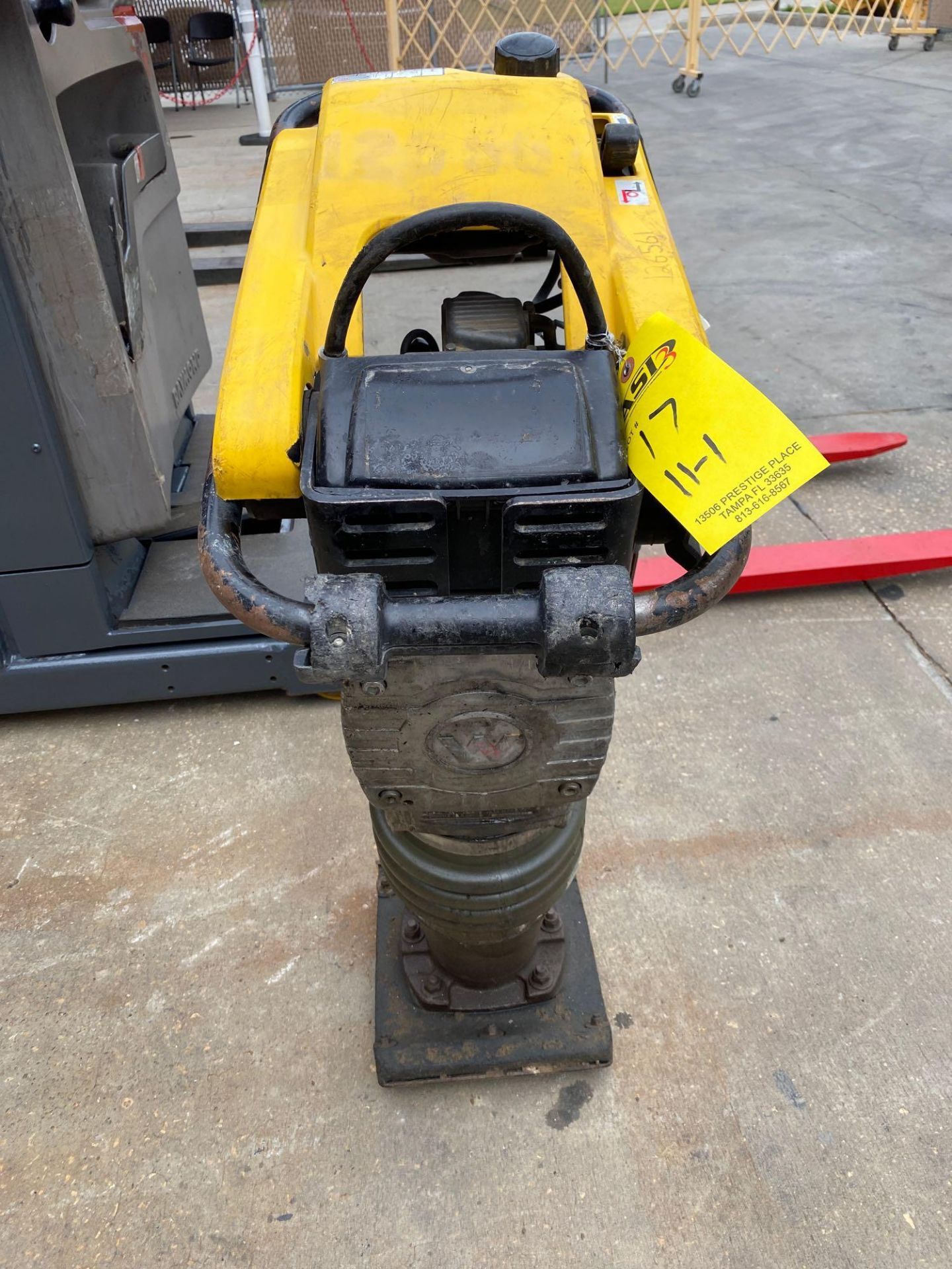WACKER NEUSON BS60-4S GAS POWERED COMPACTOR, RUNS AND OPERATES - Image 3 of 3