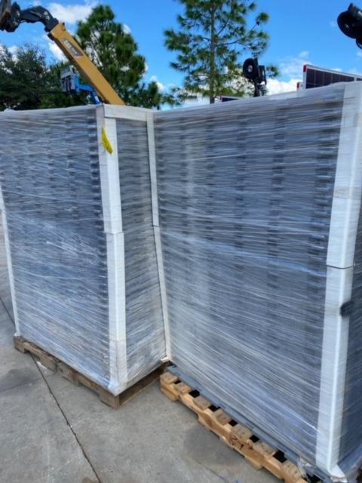 (2) PALLETS OF UNUSED PORTAFLOOR APPROX 73 SHEETS PER PALLET