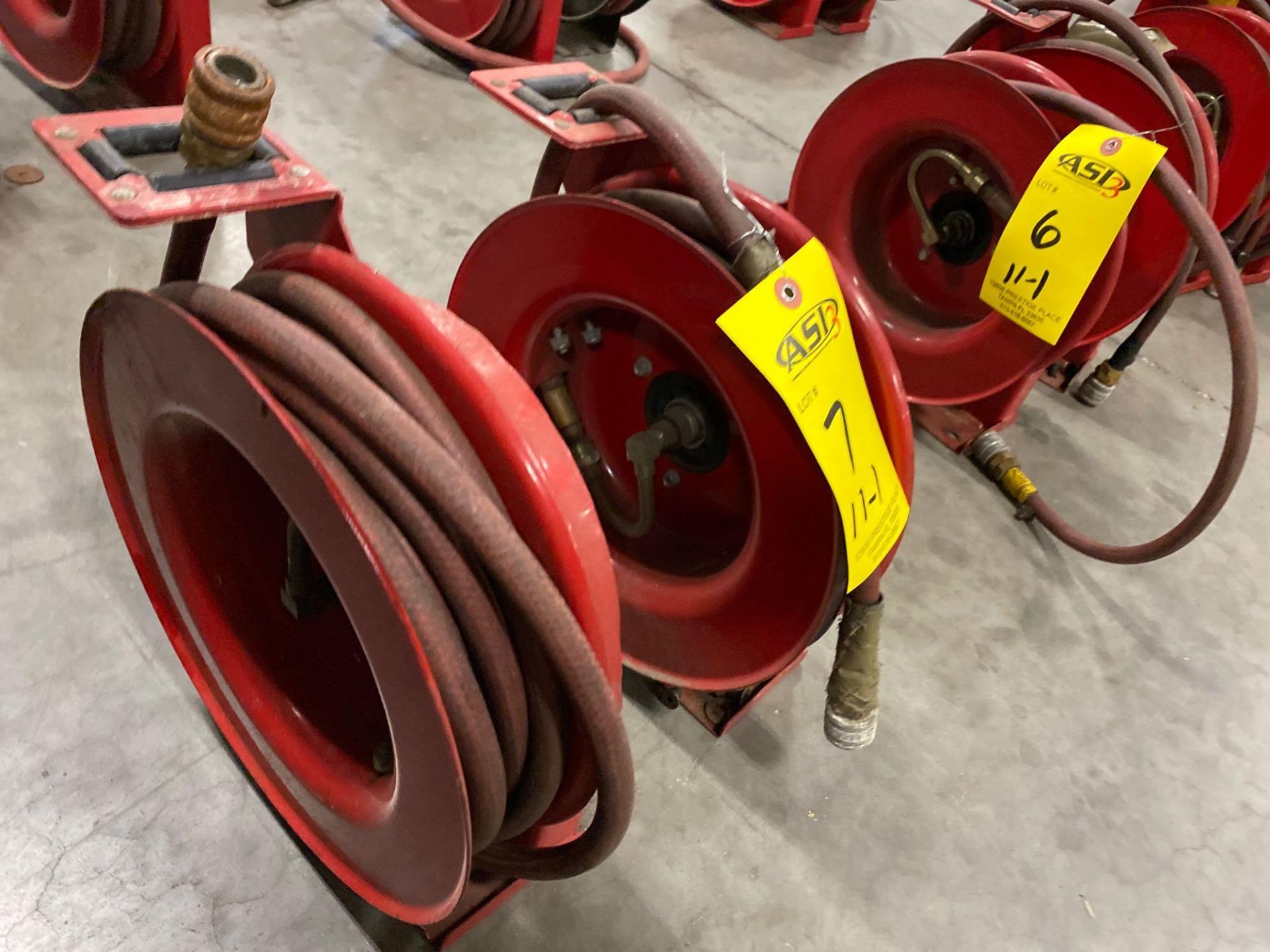 TWO REELCRAFT HOSE REELS - Image 2 of 3