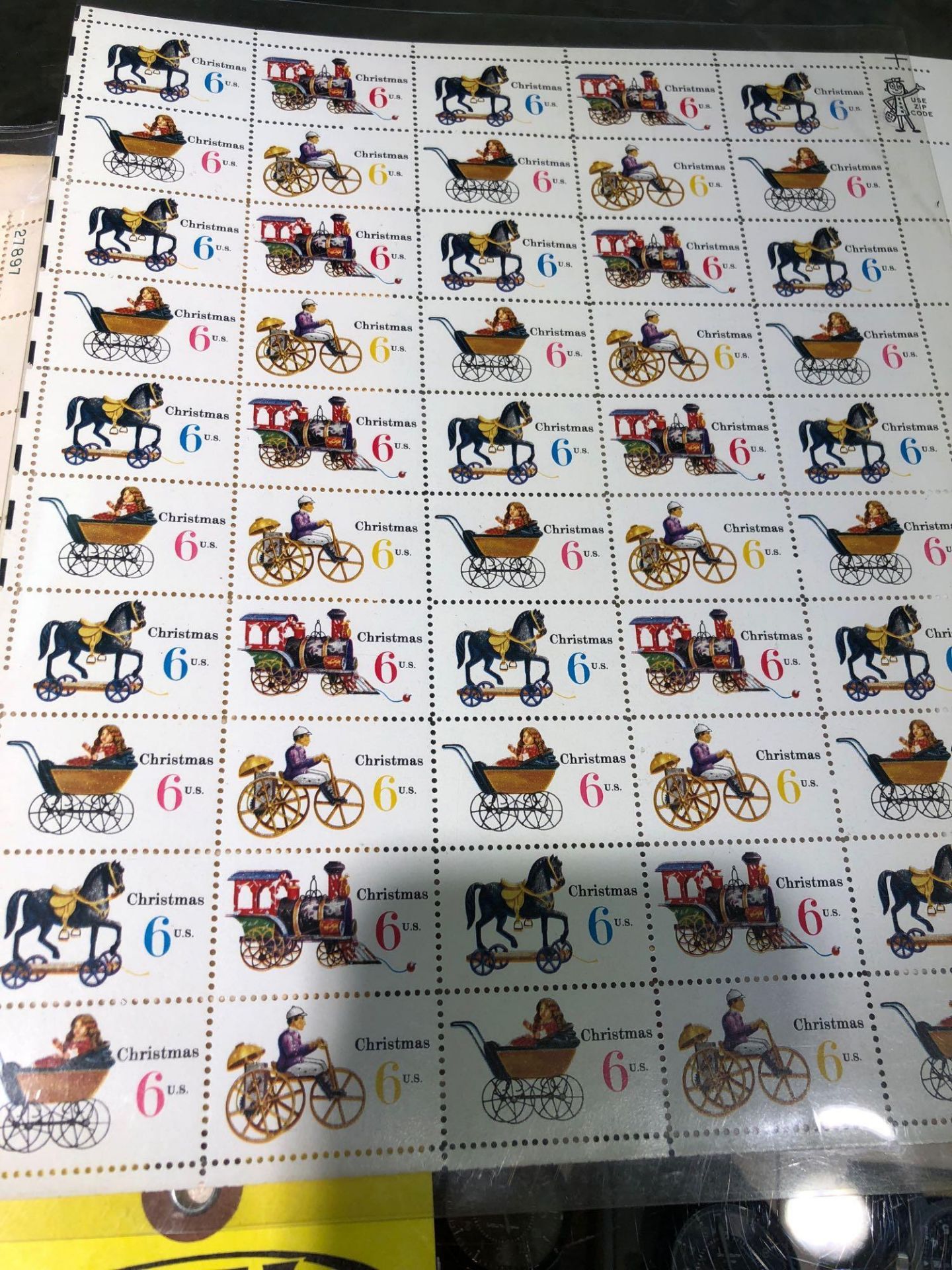 3 SHEETS OF STAMPS - Image 2 of 4